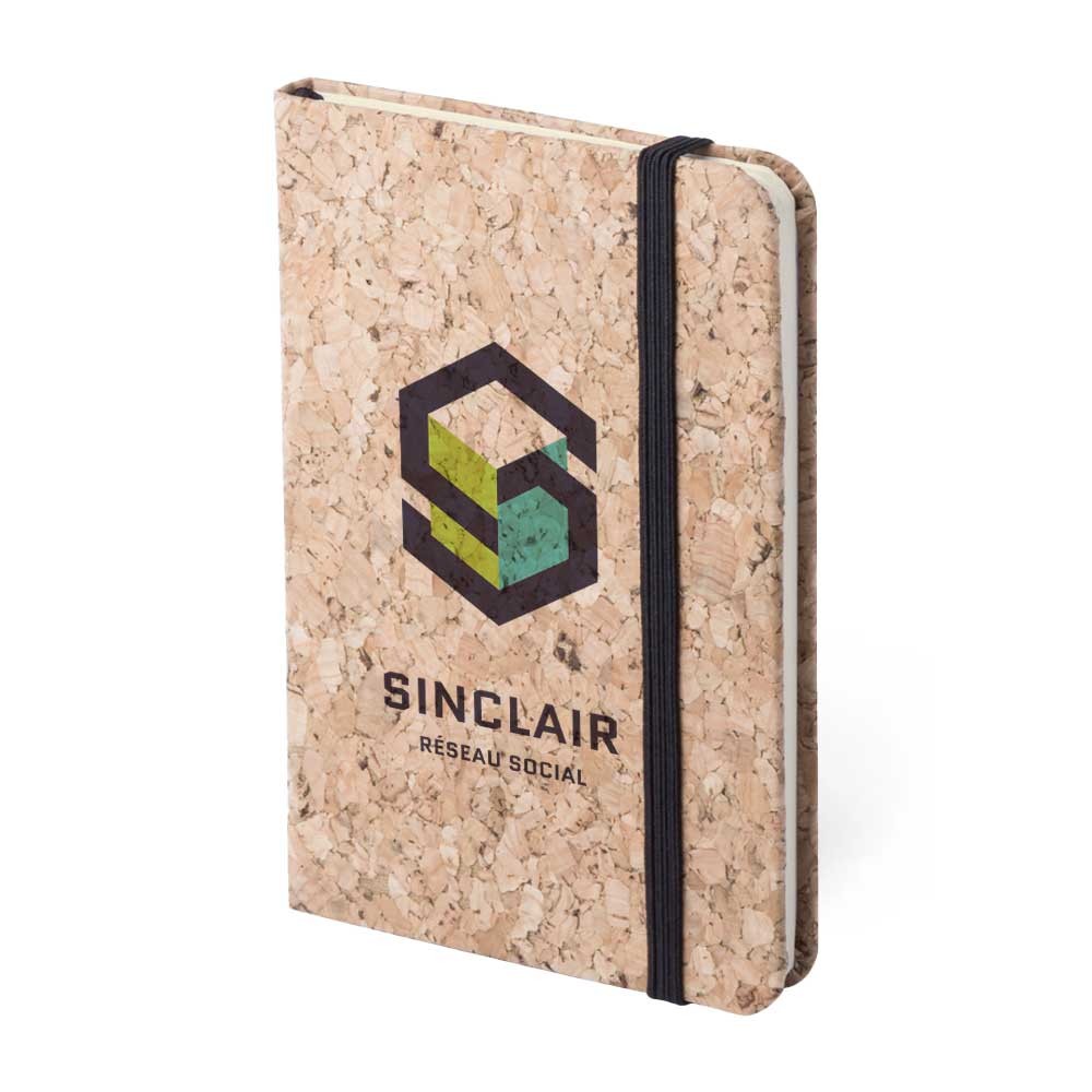 Bloc de notas suave al tacto de corcho natural - Bigastro