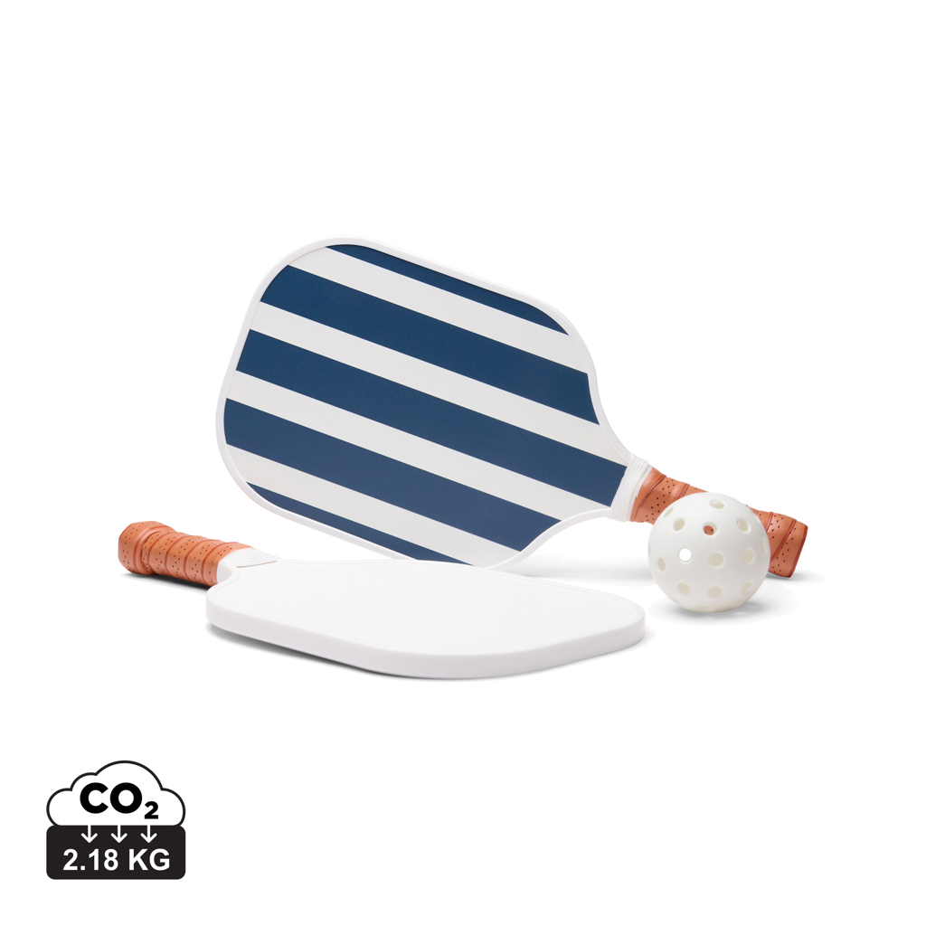 Set de pickleball Playa Alegre - Castelló impreso con logotipo