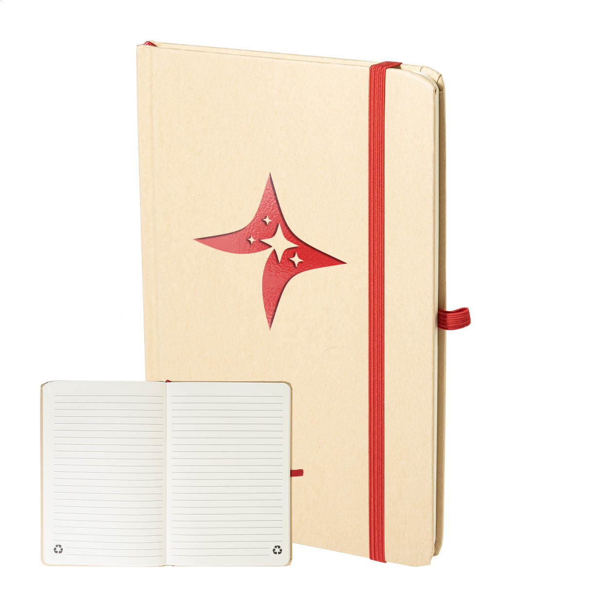 Cuaderno Luminoso A5 - Uruñuela impreso con logotipo
