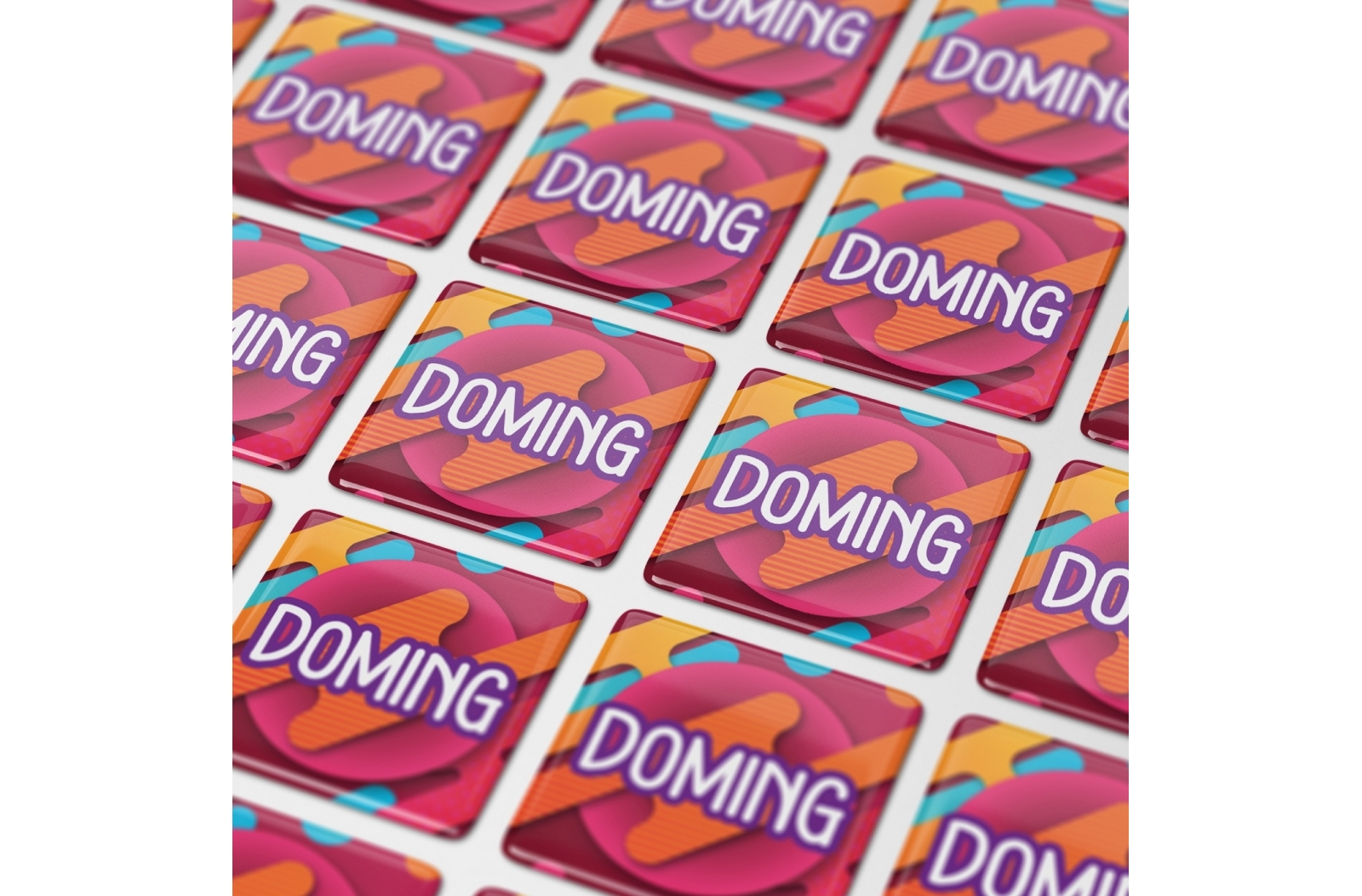 Doming Carré 25x25 mm