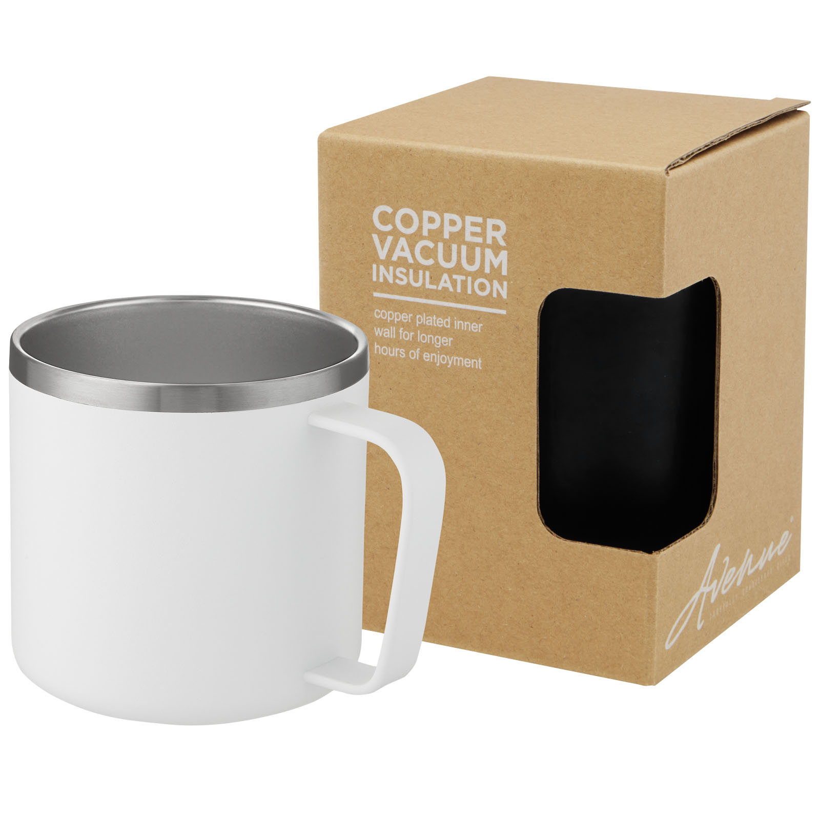 Taza de Acero Inoxidable con Aislamiento al Vacío de Cobre de Doble Pared Nordre - Upper Poppleton - Castigaleu