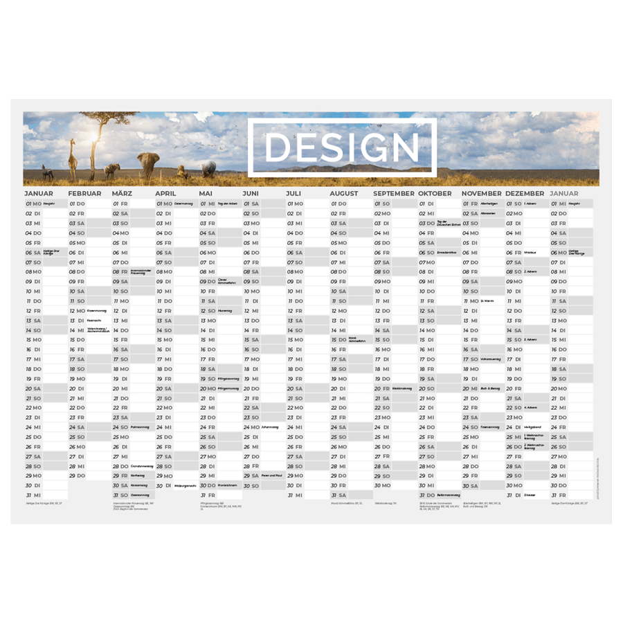 Planificador Anual Panorama - Algeciras