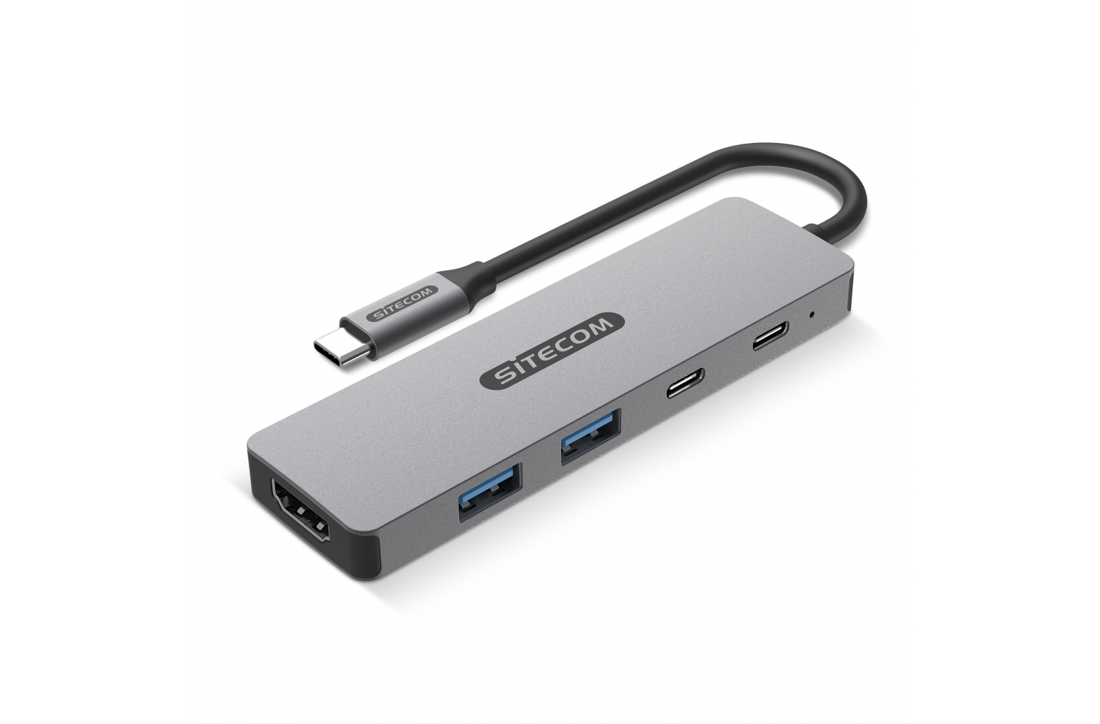 Sitecom CN-5502 Adaptador multipuerto de entrega de energía USB-C 5 en 1 - Azara