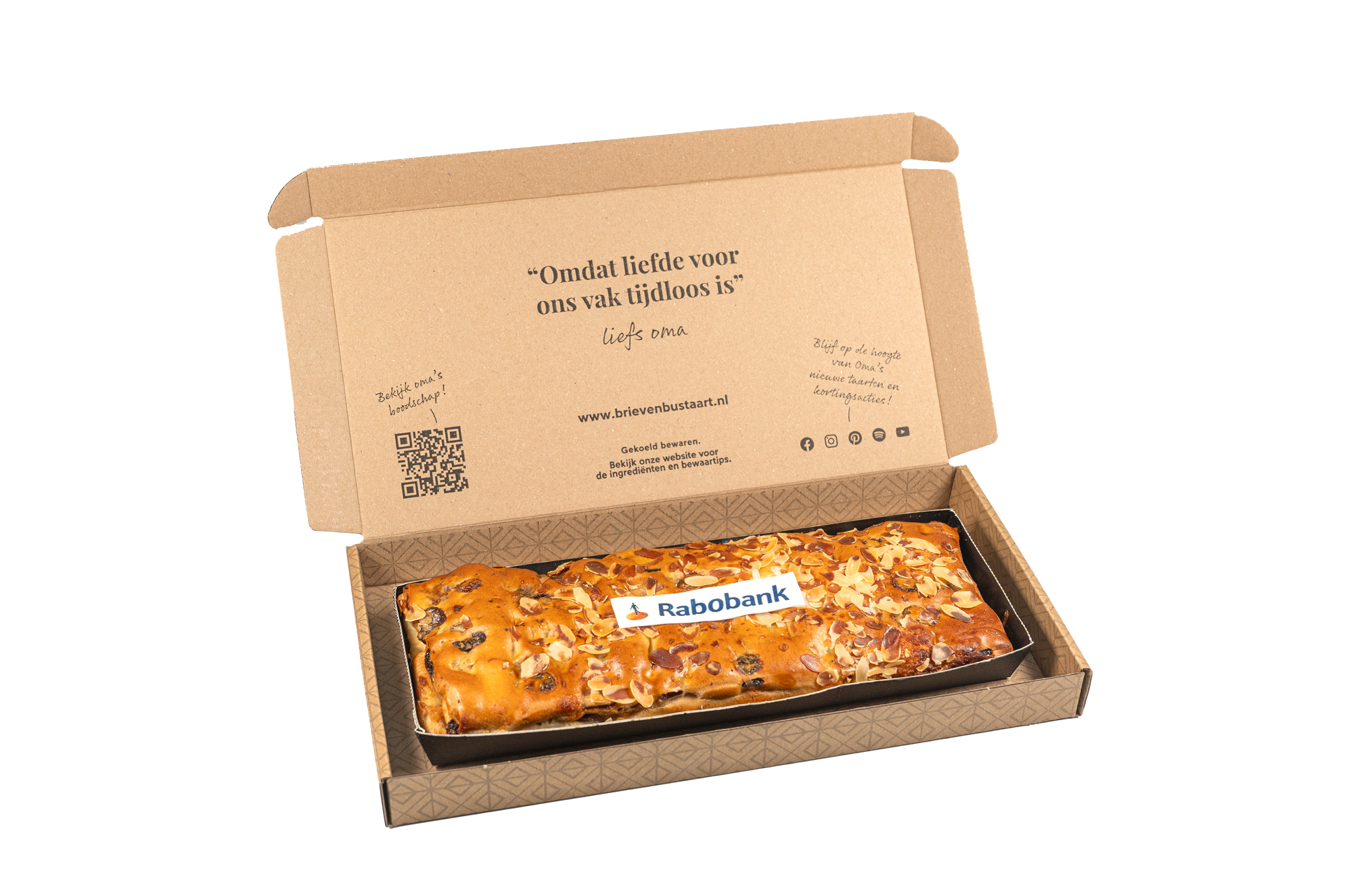 Tarta Postal de Almendra - Ceuta