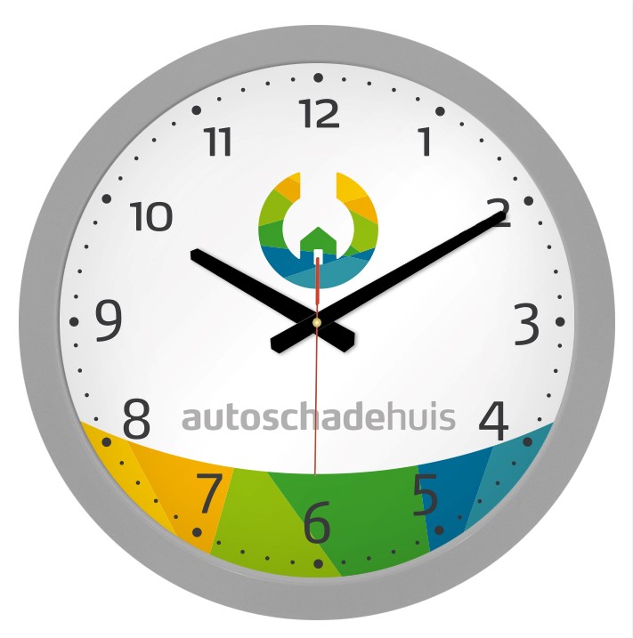 Reloj de Pared de Plástico de Cuarzo (40 cm) - Gallocanta