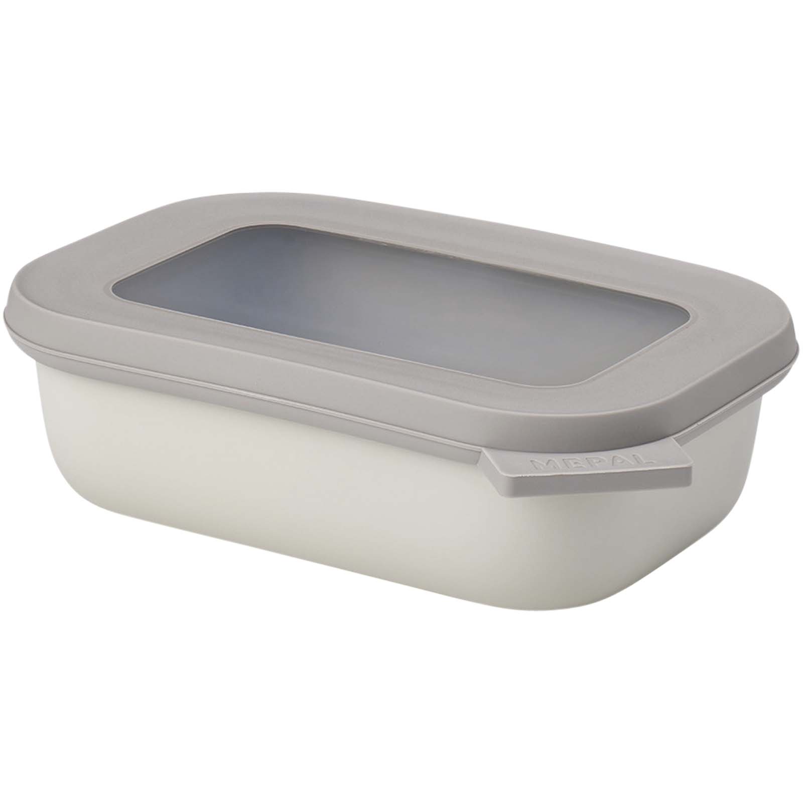 Recipiente rectangular Mepal Cirqula de 500 ml con múltiples compartimentos