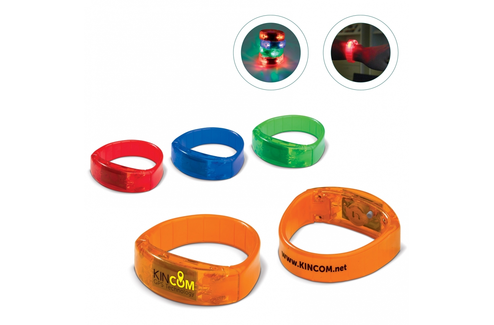 Pulsera con Luz Intermitente - Inkberrow - Porzuna