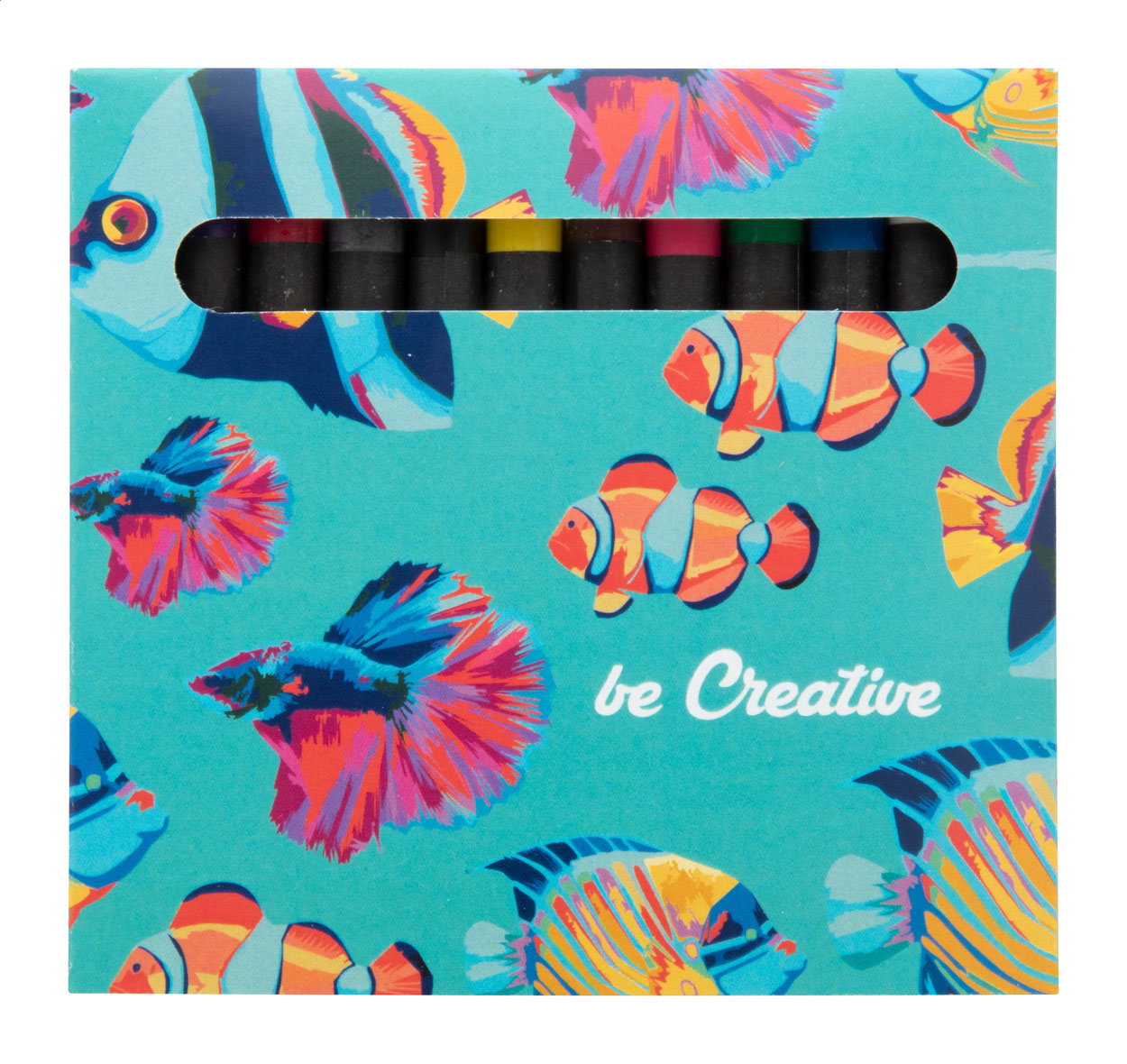 Caja de Crayones de Color Personalizados - Manzaneque