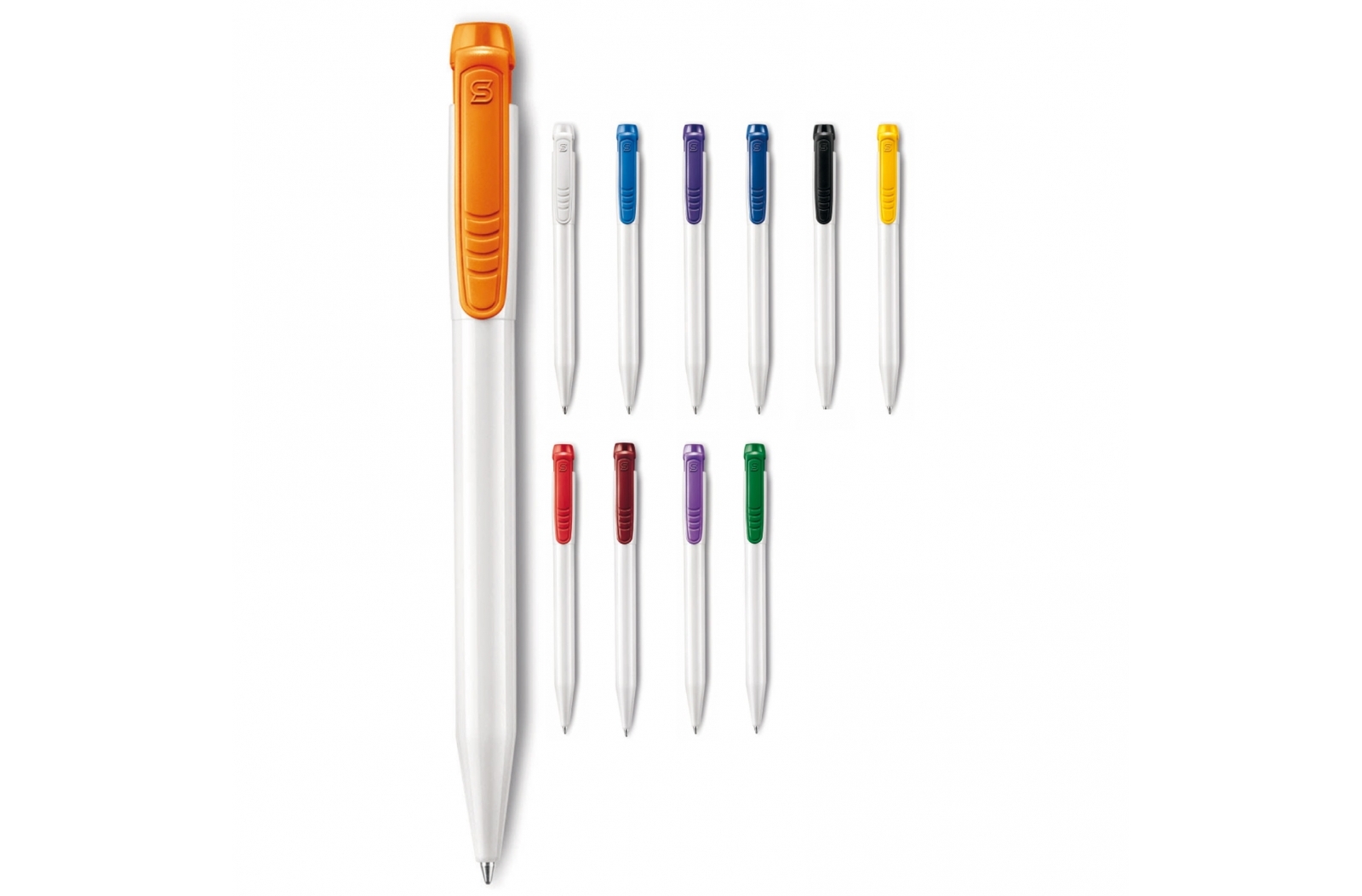 Bolígrafo de punta de bola delgado y duro color Pier - Sutton Bassett - Casbas de Huesca