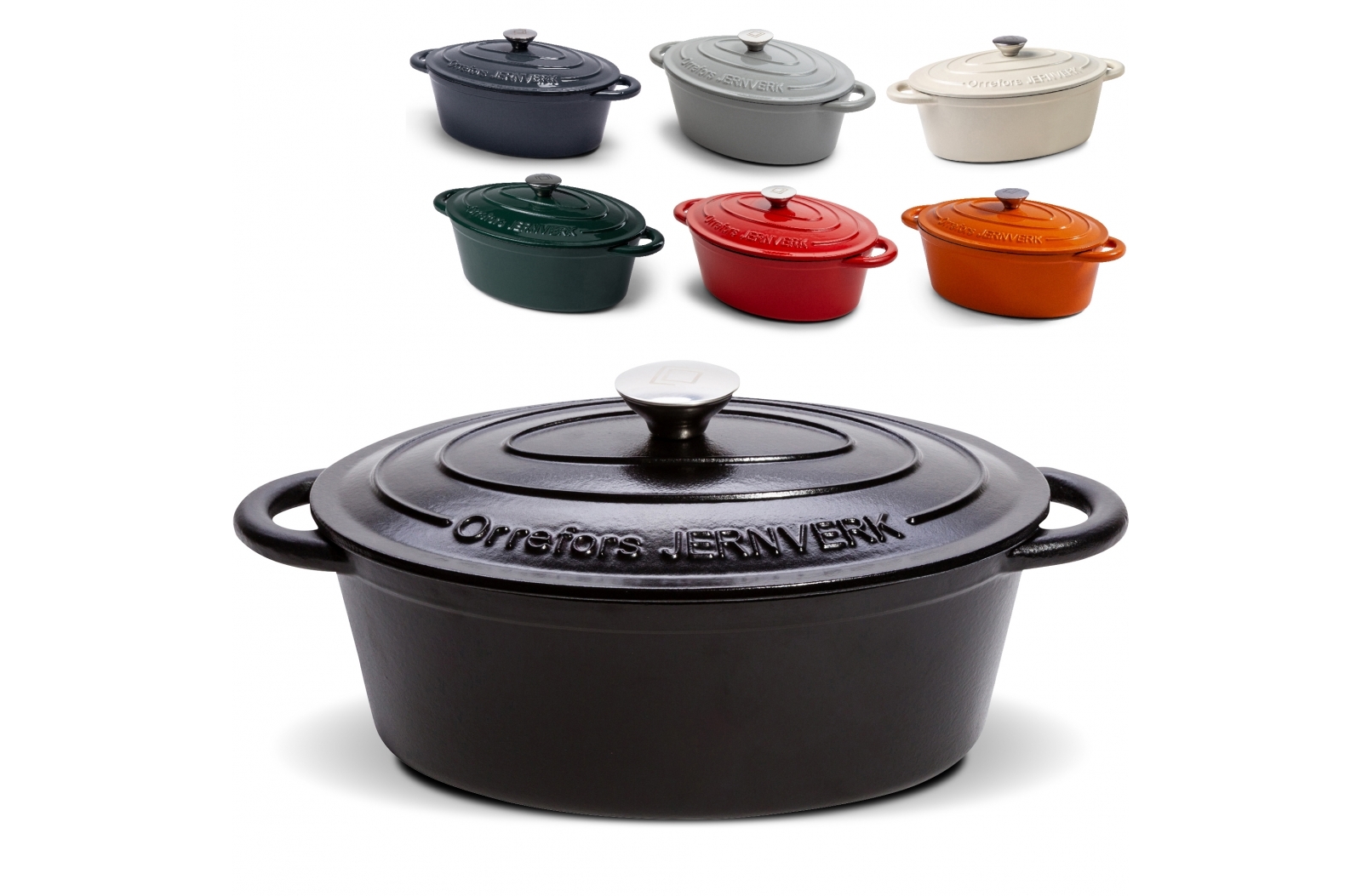 Sartén de Hierro Fundido Esmaltado Orrefors Jernverk - Grafton - La Línea de la Concepción