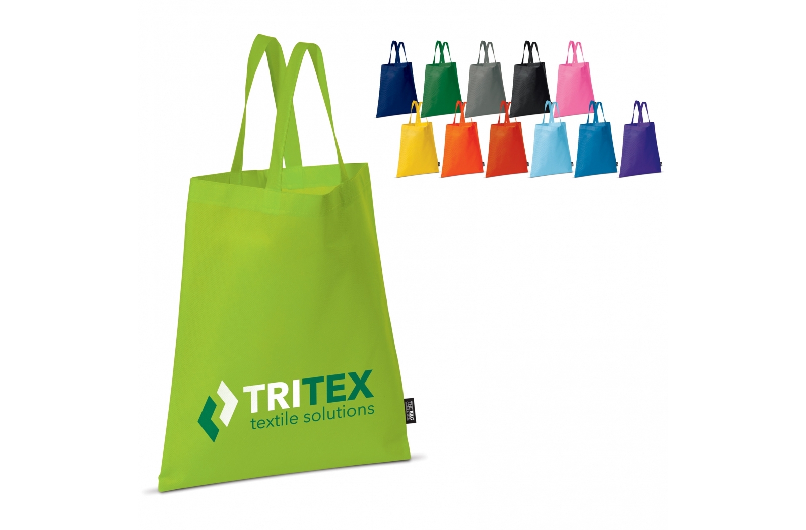 Bolsa de transporte de color con asa corta no tejida - Castigaleu