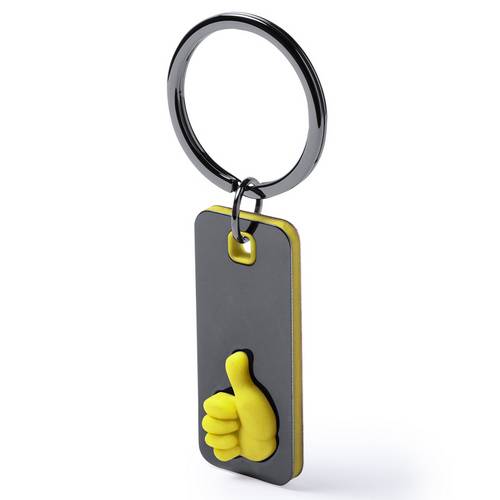 Llavero de Acero Inoxidable Bicolor - Mañón