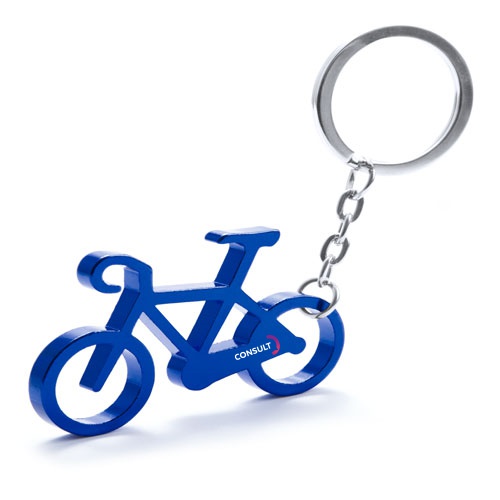 Llavero con forma de bicicleta de aluminio - Baldellou
