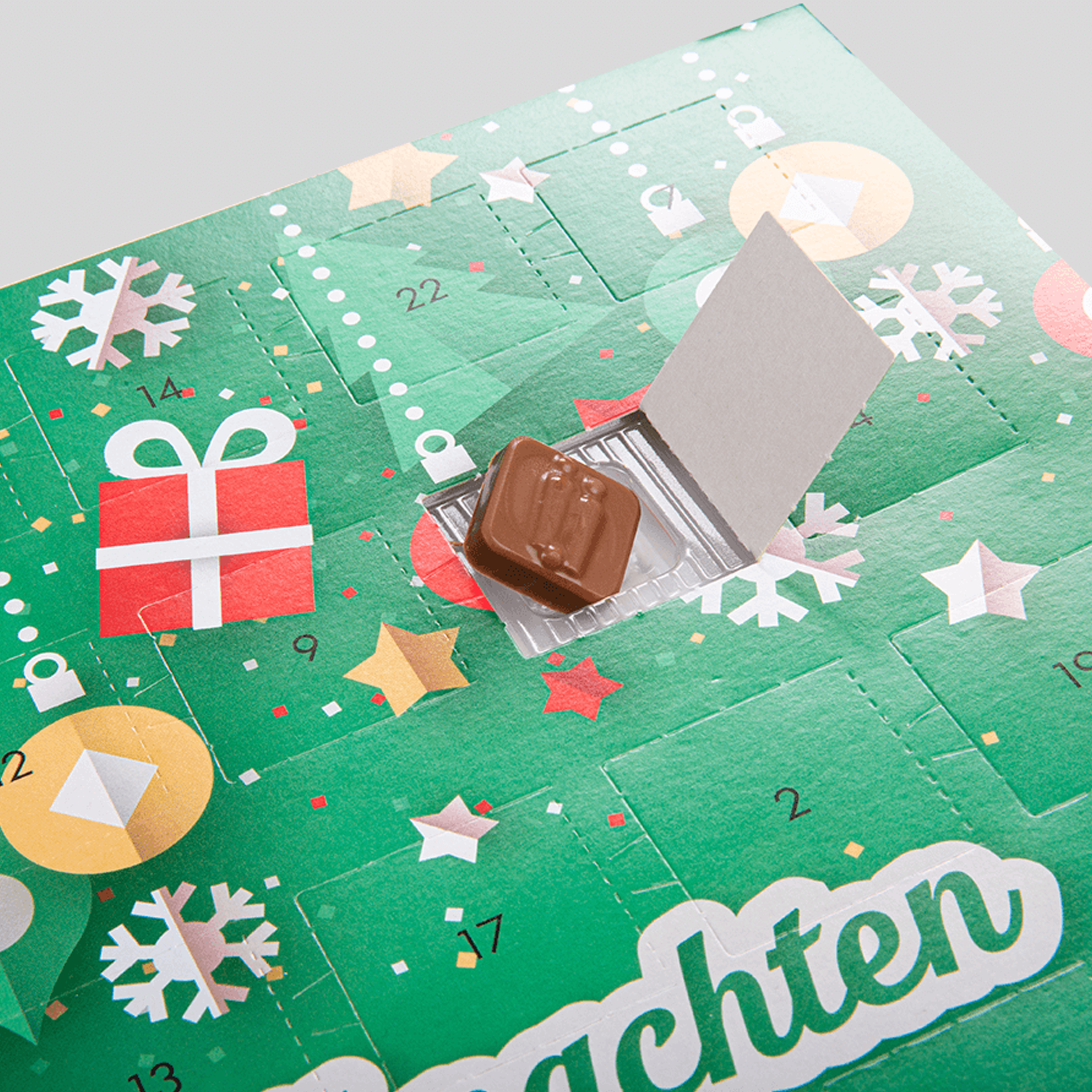 Calendario de Adviento de Chocolate Clásico - La Sotonera