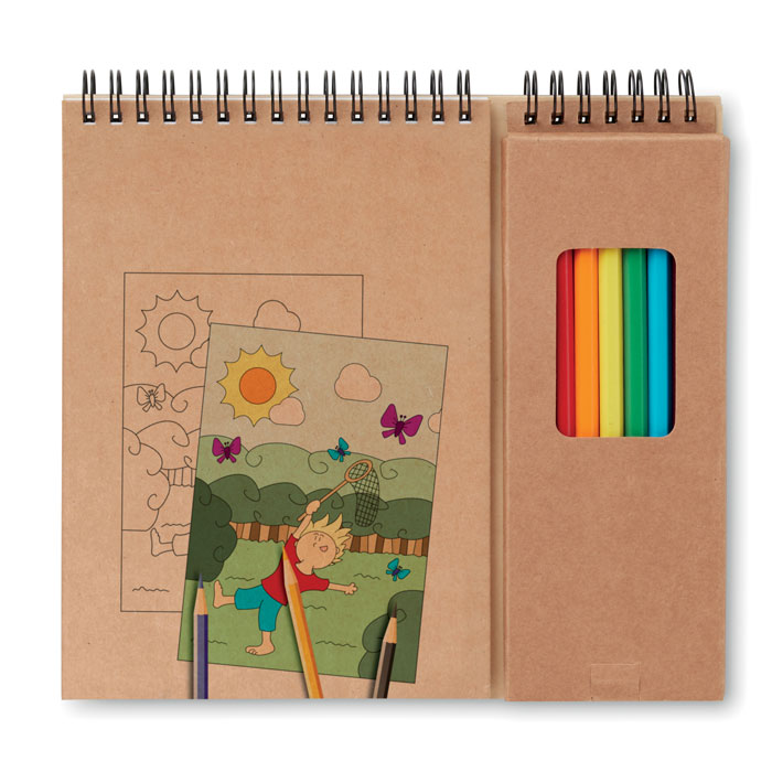 Set de Libro para Colorear con Lápices - Jaulín