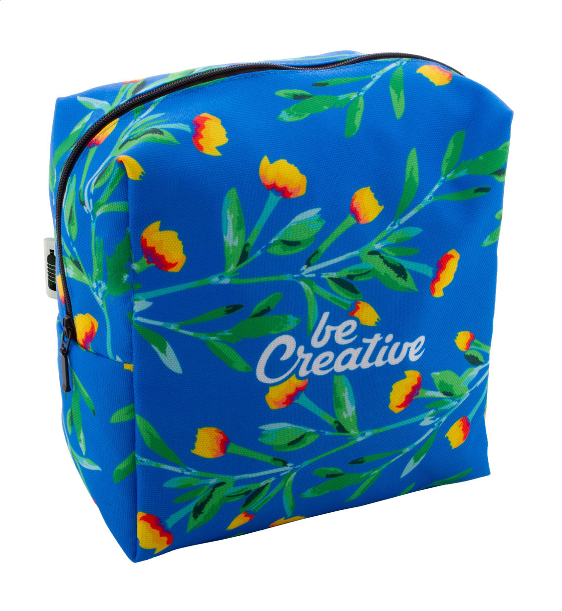 Bolsa Cosmética Personalizada Cuadrada CreaBelleza - Sant Pol de Mar impreso con logotipo