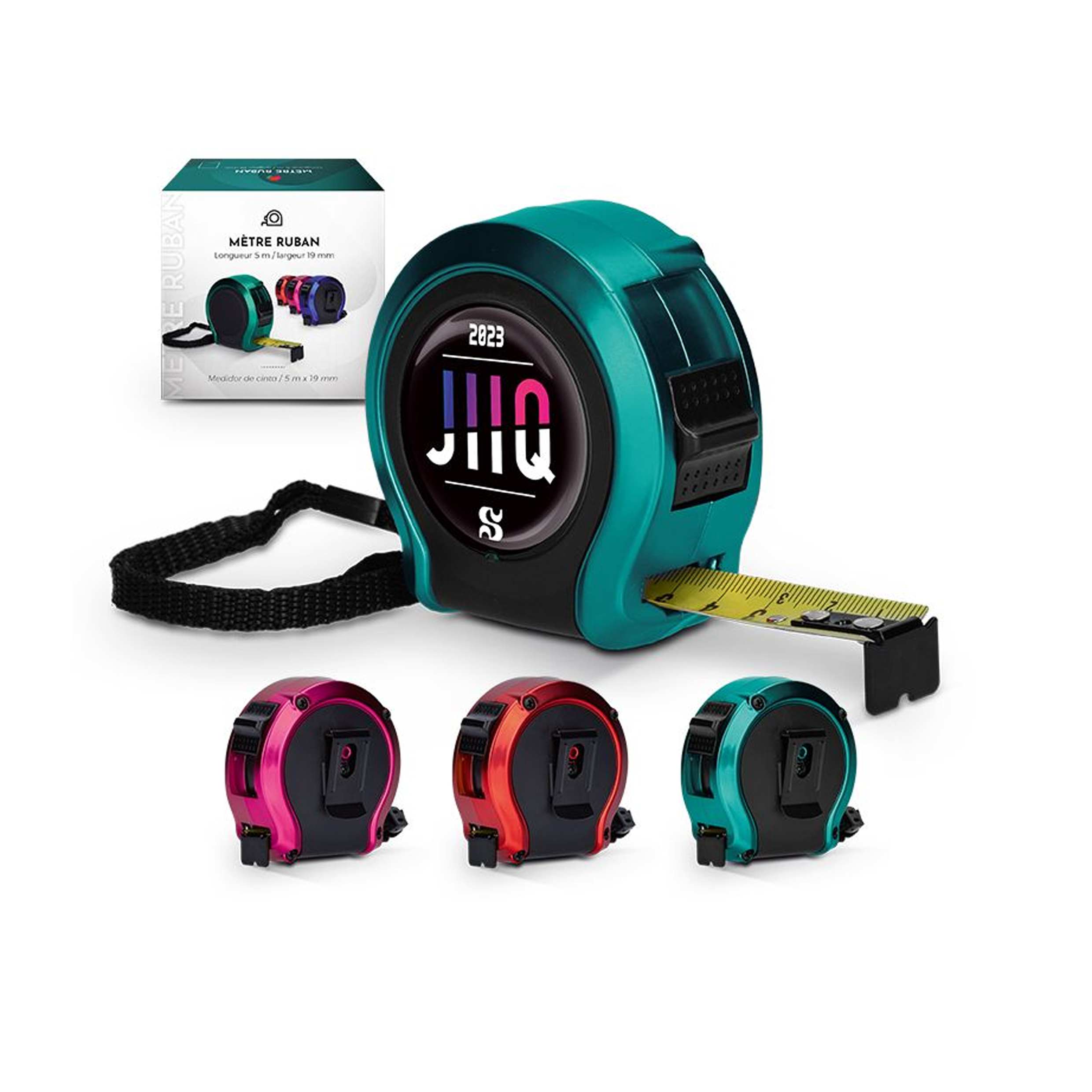 Cinta Métrica de 5 Metros con Funda Plástica - Longares