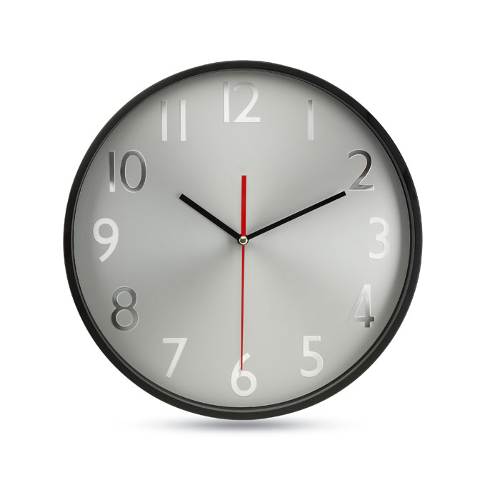 Reloj de Pared con Esfera de Aluminio (30 cm) - Talamanca