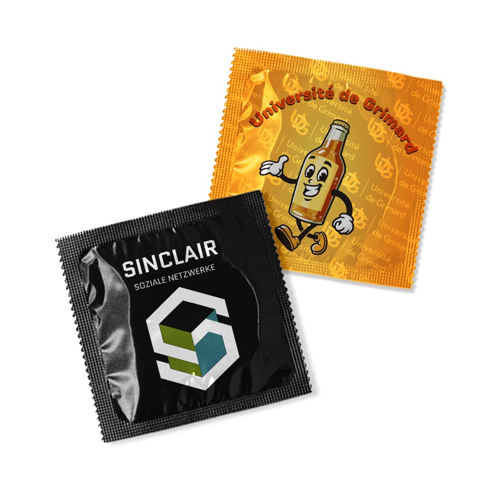 Preservativos con envase totalmente personalizable - PR02