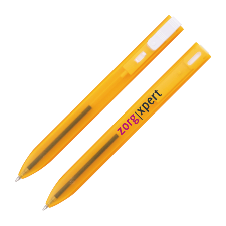 EGINA Bolígrafo de Plástico Plano Frosty Peekay - Ribafrecha