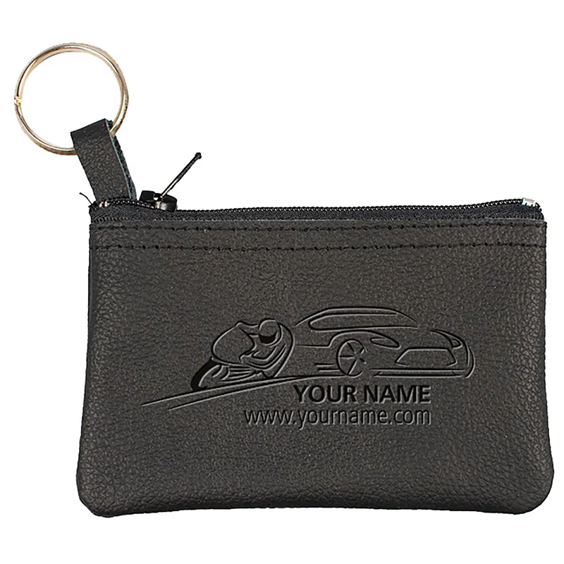 Estuche de Llaves de Cuero Elegante - Rueda de Jalón