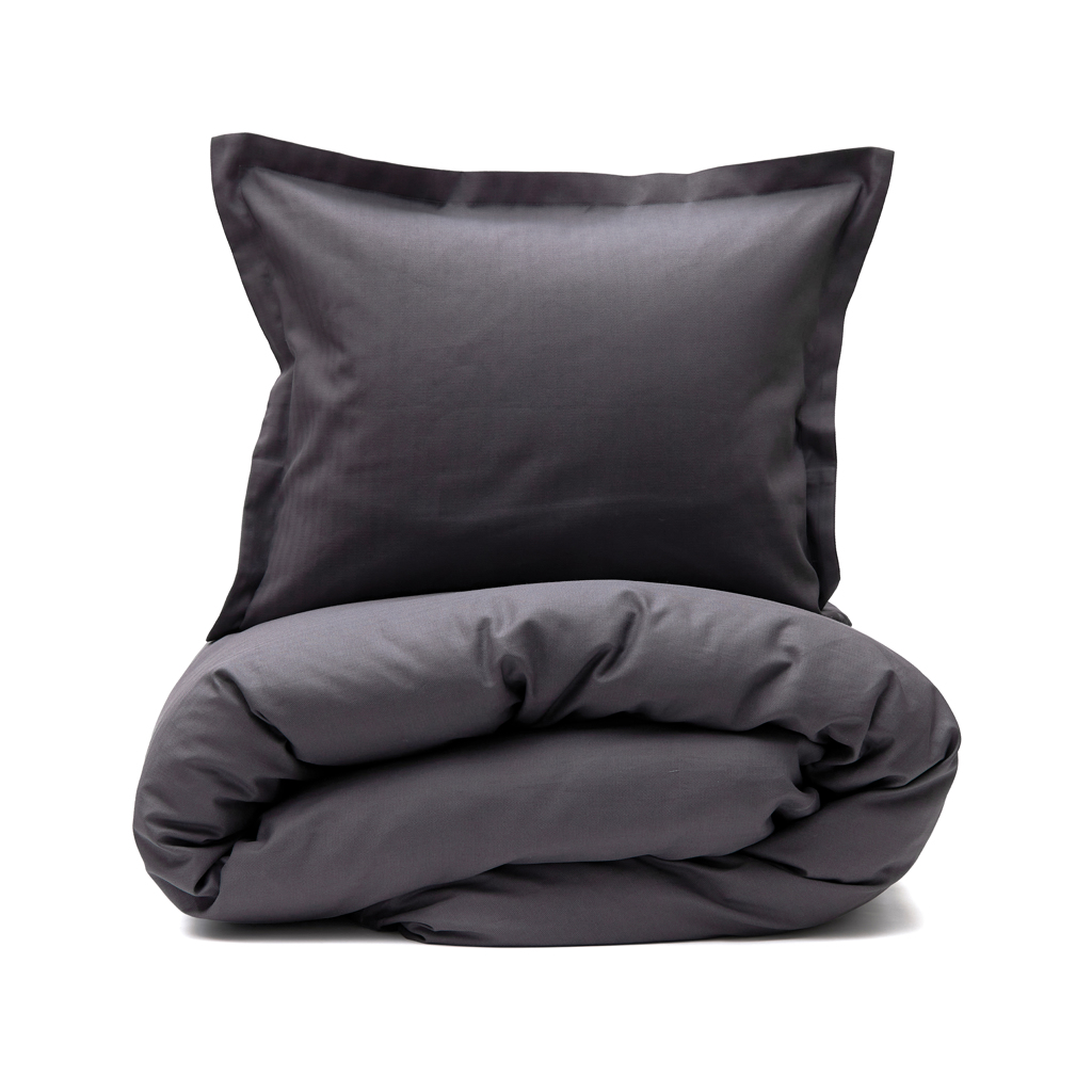 Juego de Funda de Edredón y Funda de Almohada de Algodón Tejido en Satén - Puebla del Príncipe