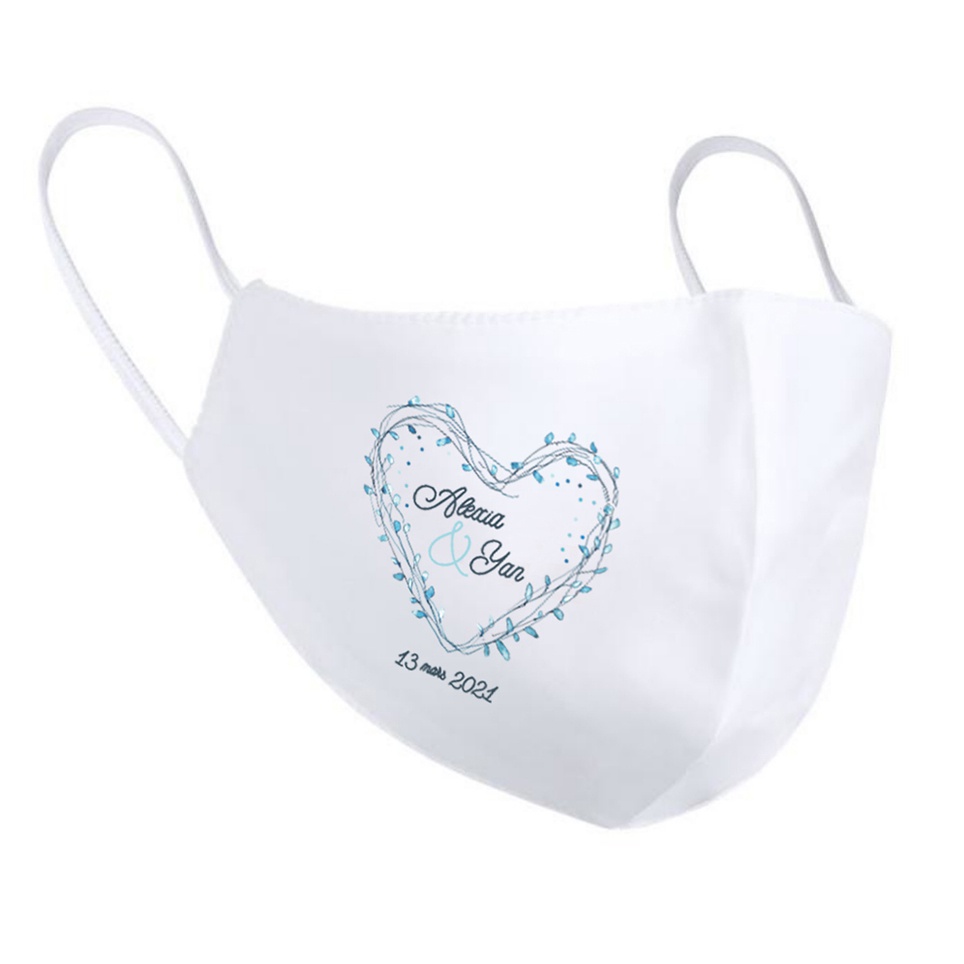 Mascarilla Higiénica de Doble Capa Reutilizable - Boquiñeni