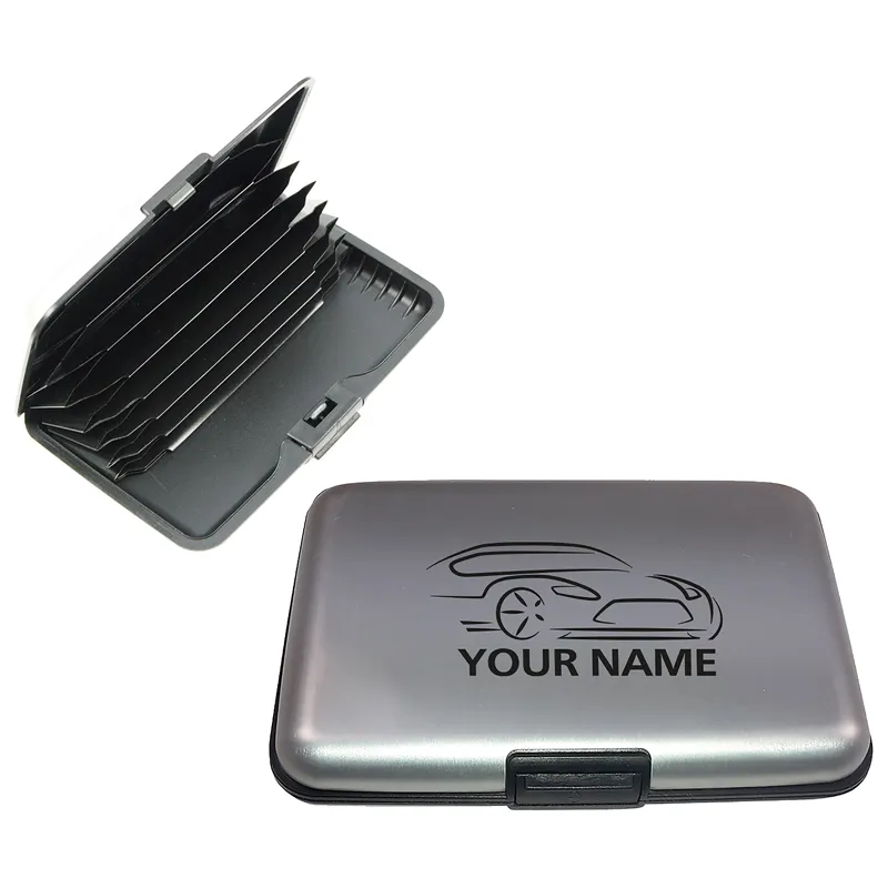 Portatarjetas Metálico - Salas Altas