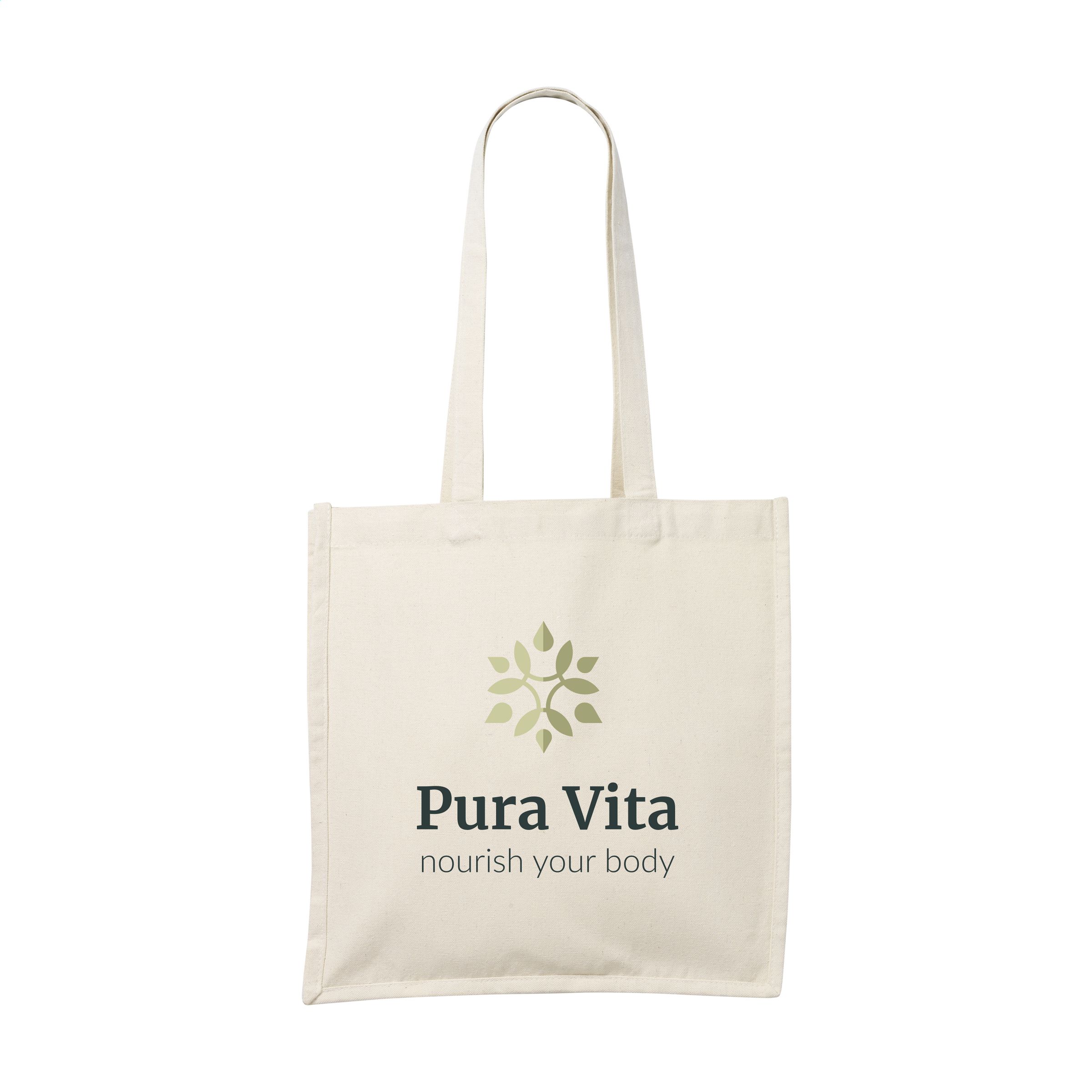 Bolsa de Compras de Lona Duradera - Moral de Calatrava impreso con logotipo