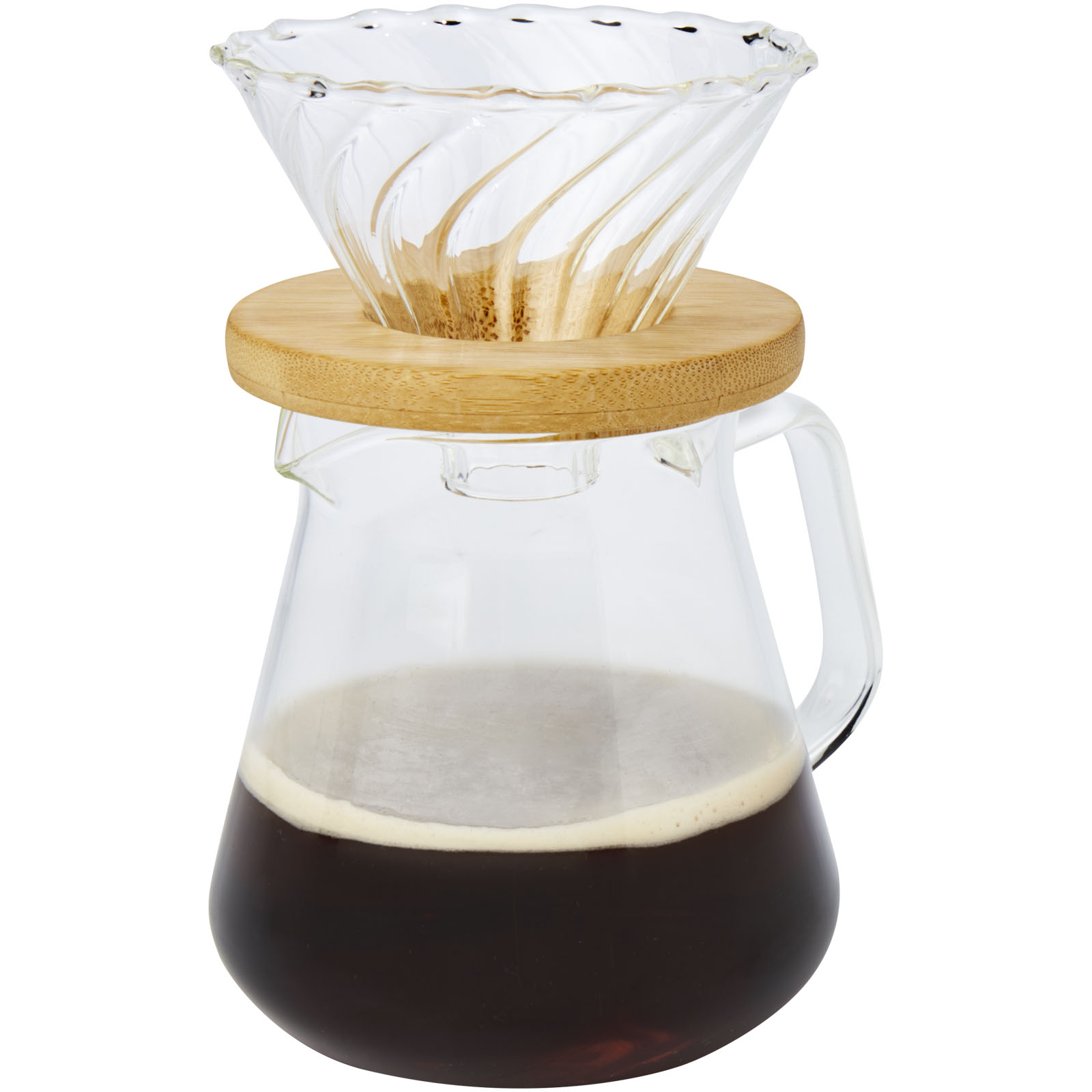 Cafetera de Espresso de Vidrio BambooVesco - Benabarre
