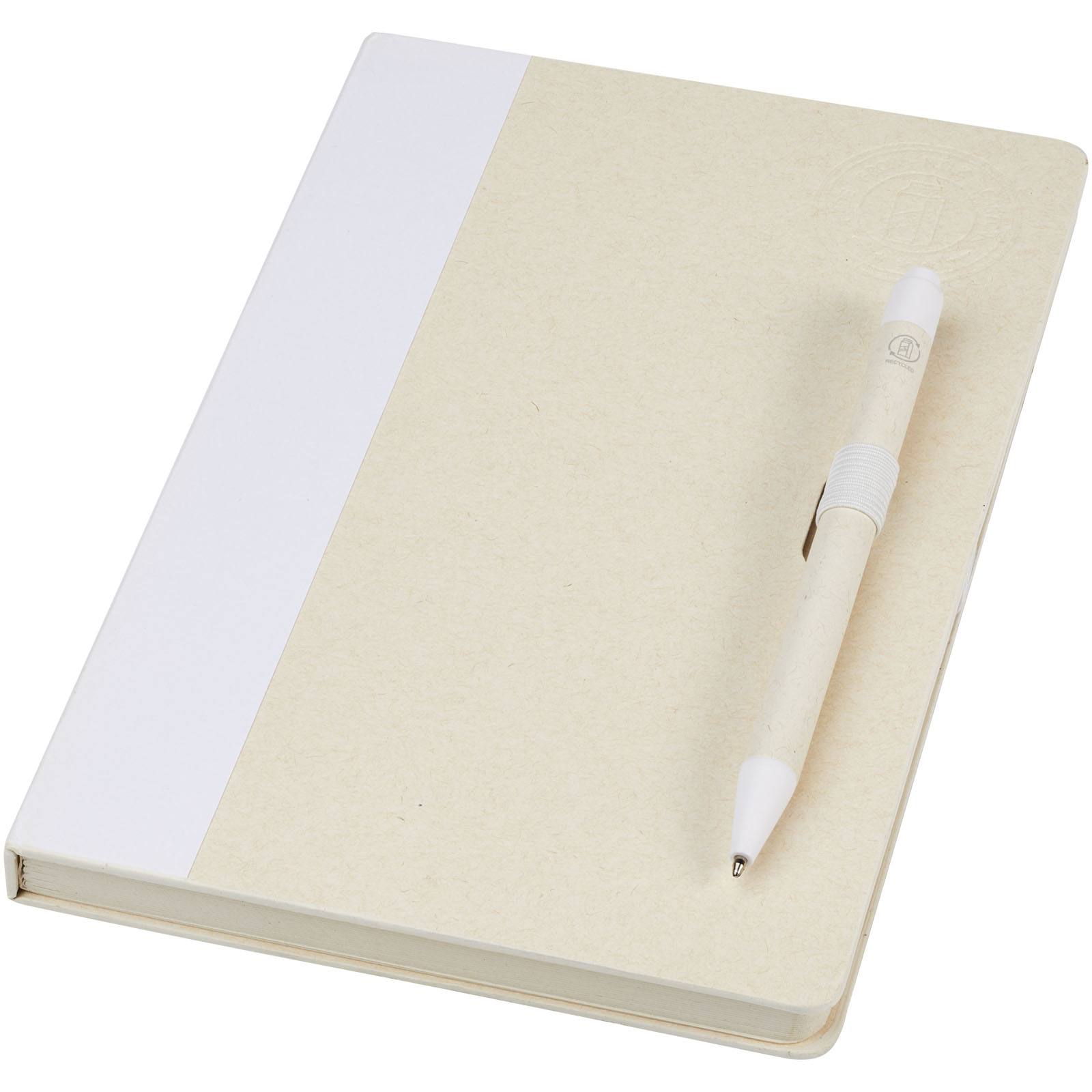Set de Cuaderno y Bolígrafo de Cartón de Leche Eco - Chipping Norton - Villaverde del Río