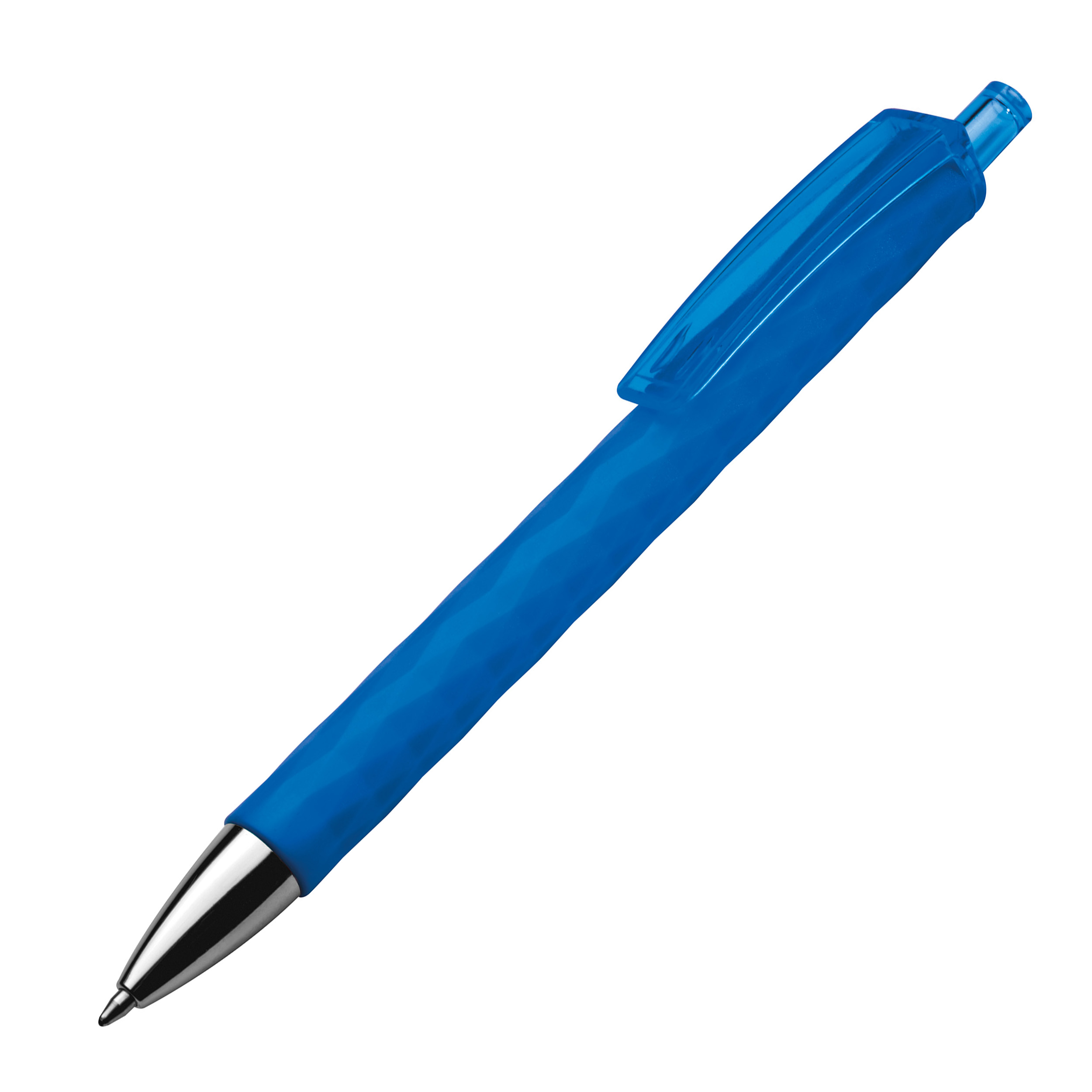 Bolígrafo de plástico con un logotipo impreso - Essex - Albanchez de Mágina