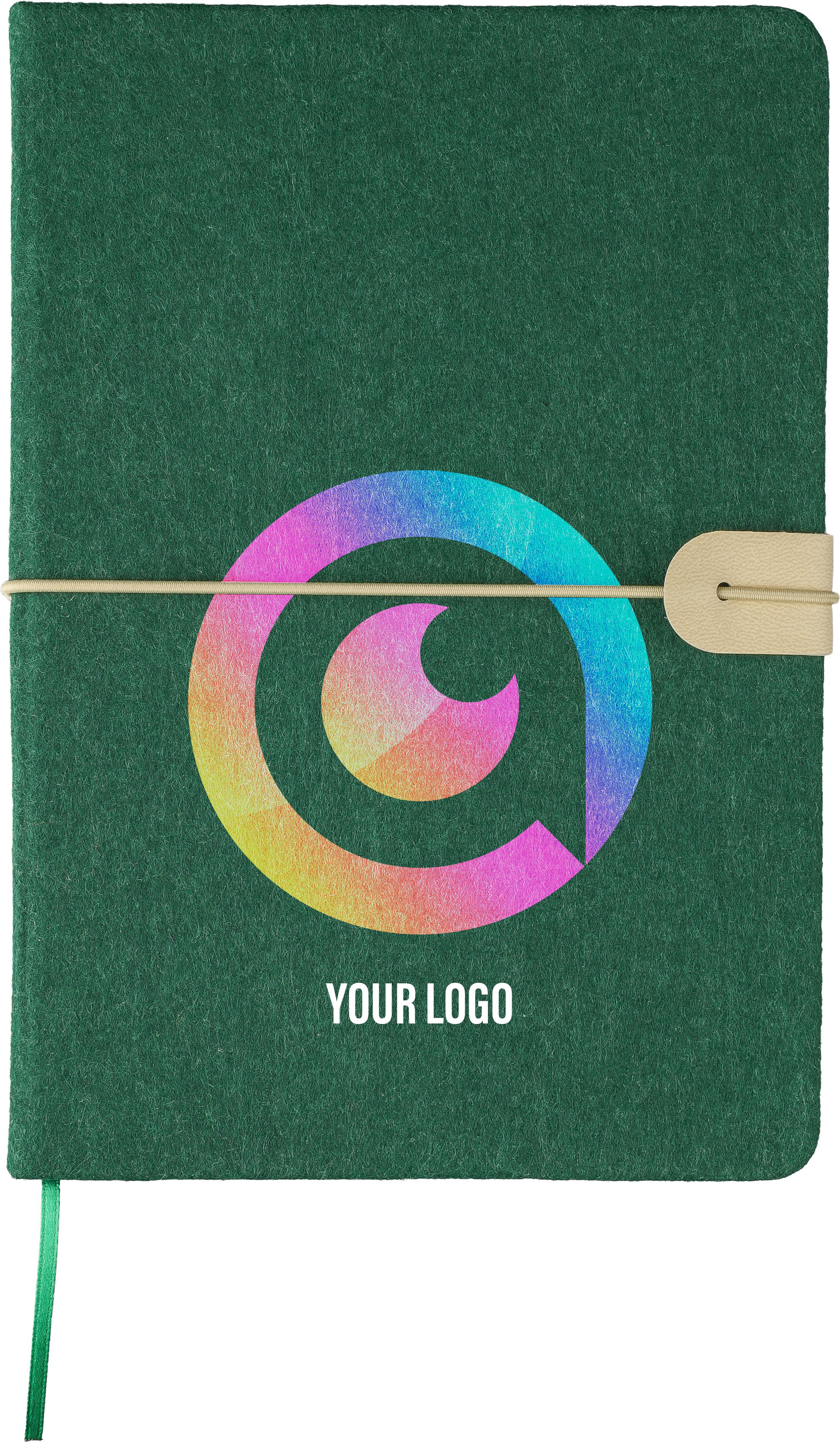 Cuaderno Ecológico Elegante - Avilés impreso con logotipo