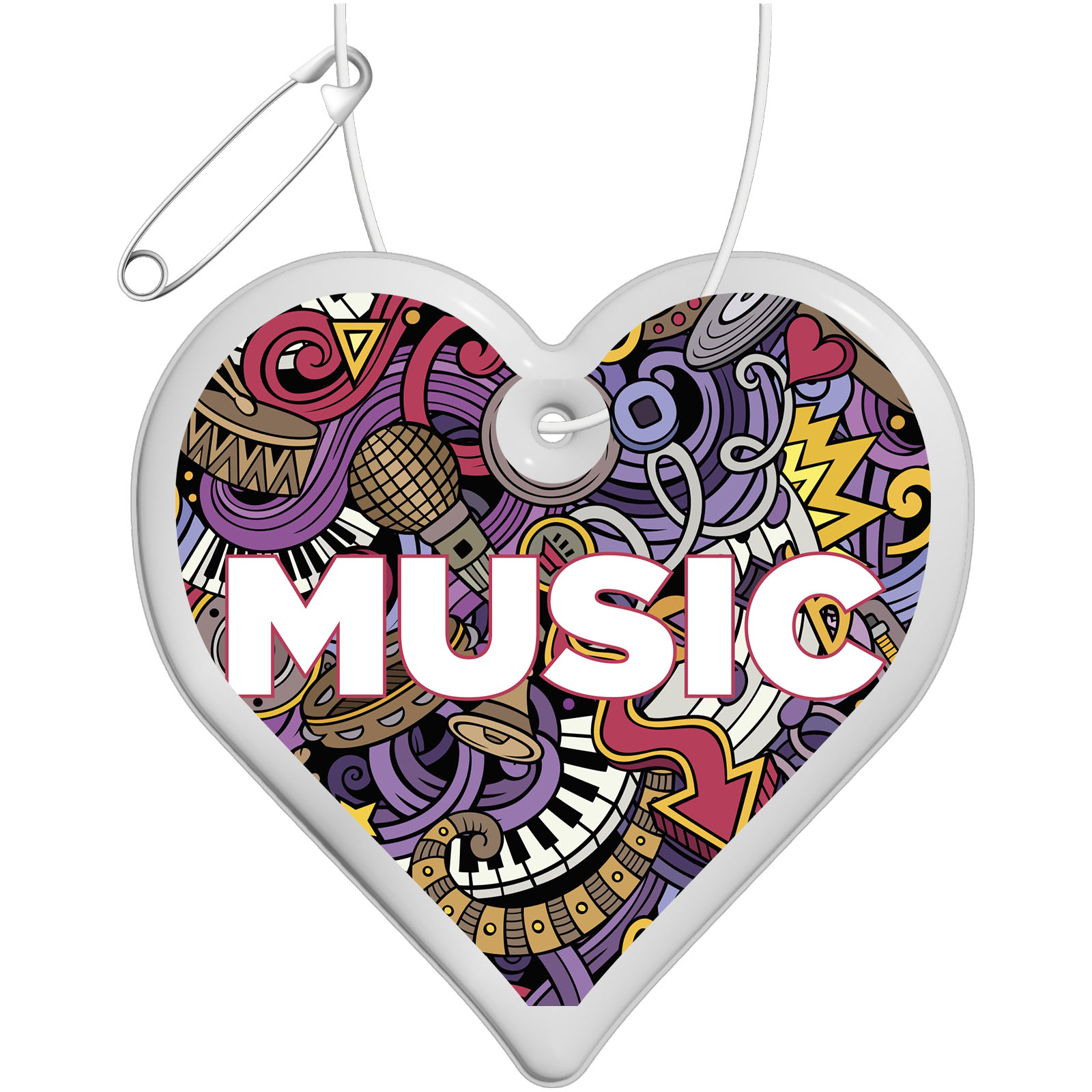 Reflective Guardian Heart - Zorraquín