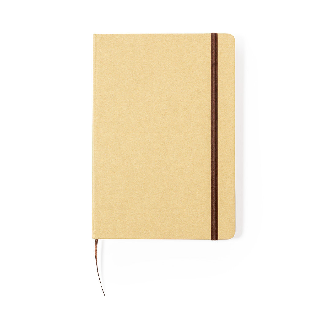 Cuaderno de tapa dura de cartón reciclado A5 - Bardallur