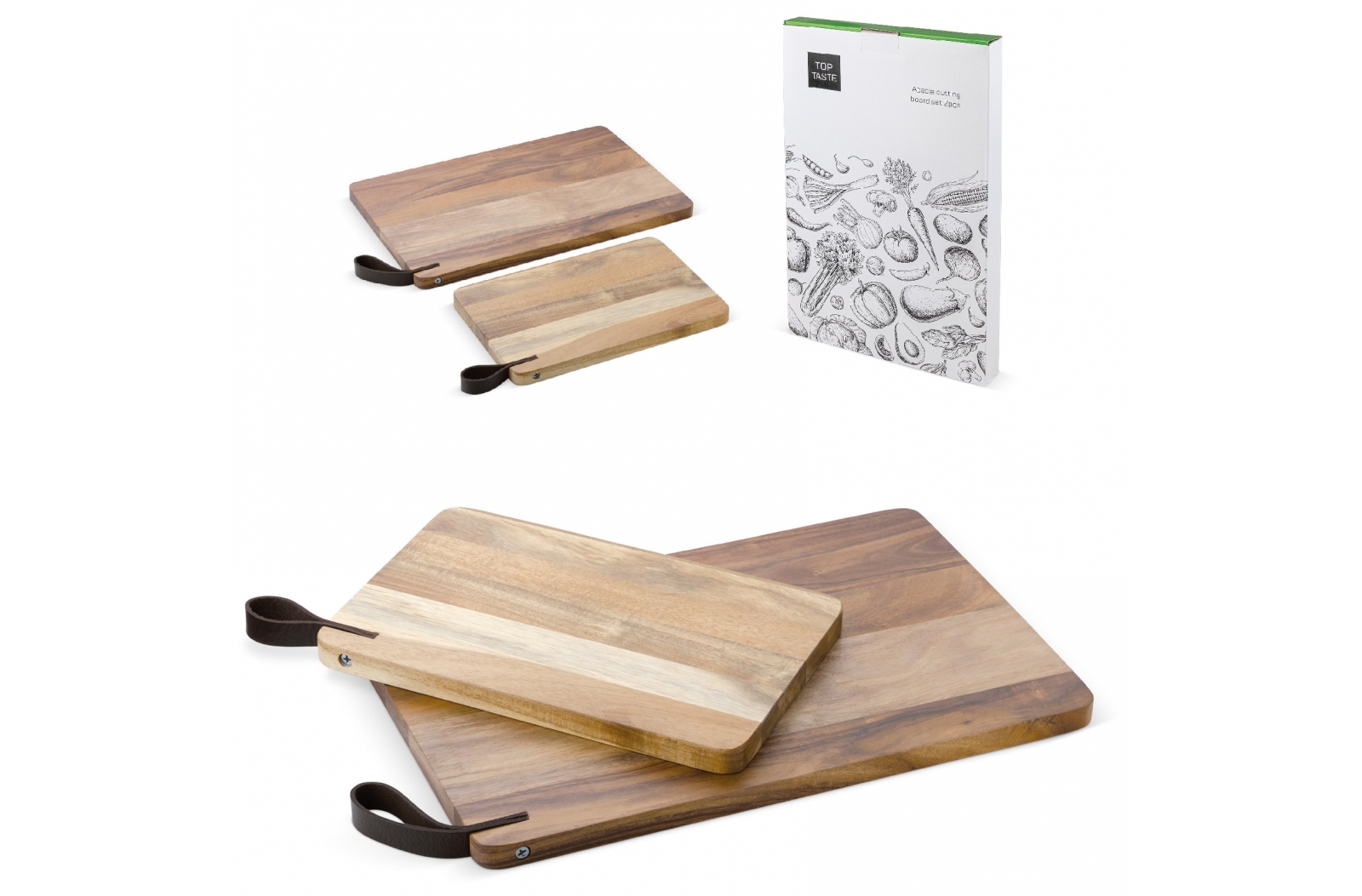 Tablas de Cortar y Servir de Madera de Acacia - Lliçà d’Amunt