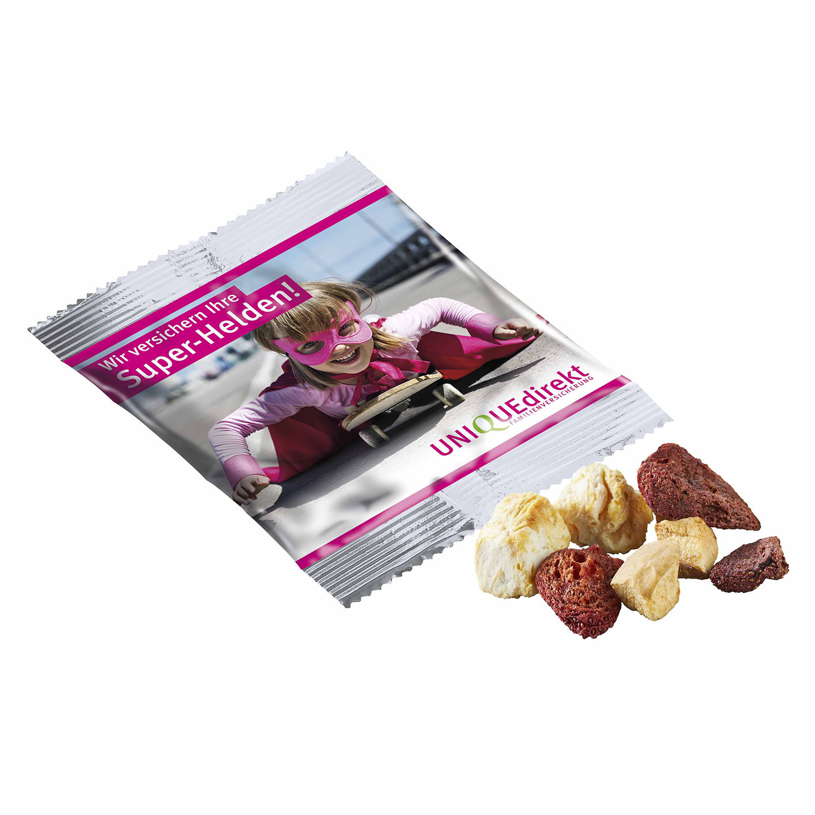 Papel de aluminio recubierto y completamente impreso con una mezcla de frutas crujientes secas - Holme-on-Spalding-Moor - Argentona