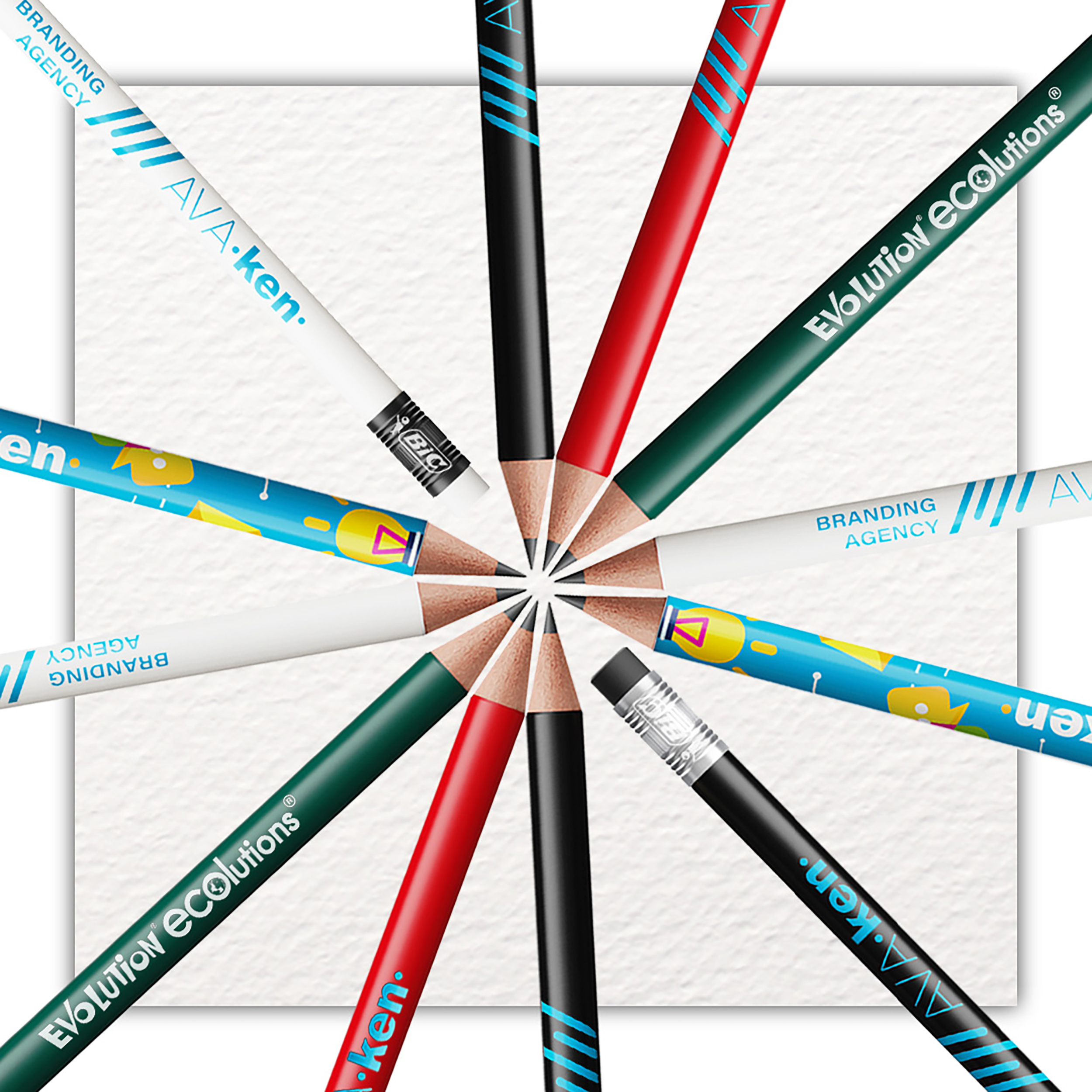 Lápiz Borrador Ecológico - A Coruña