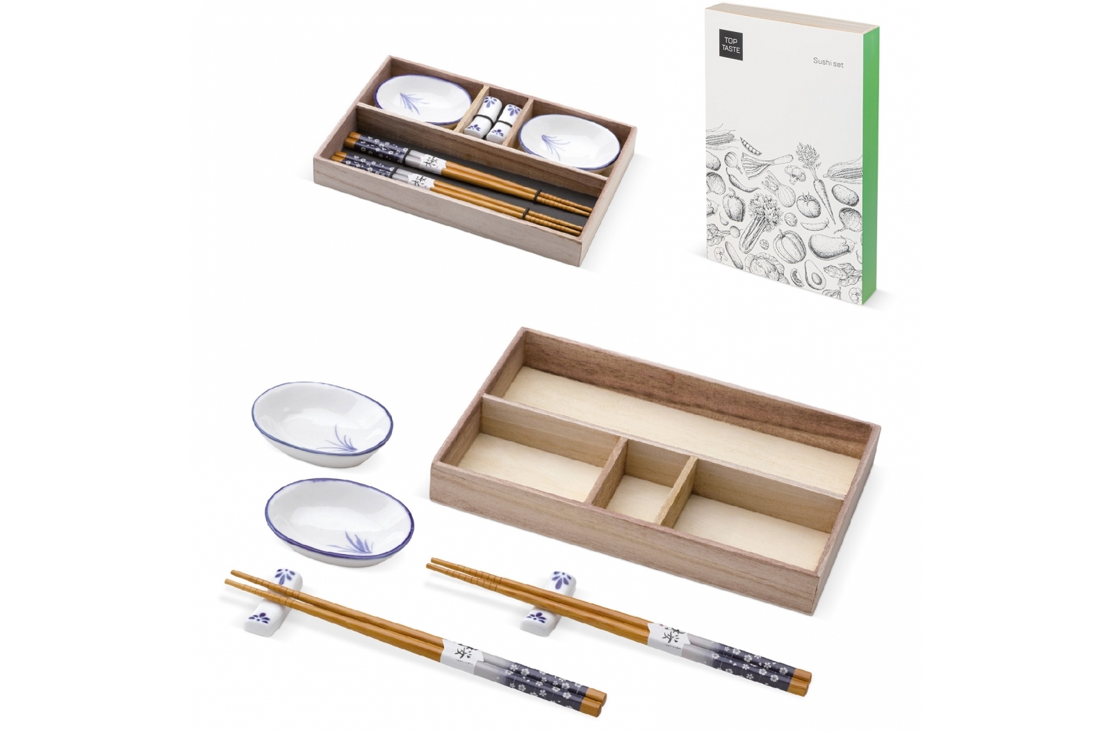Set de Servicio de Sushi para Dos Personas - Orihuela