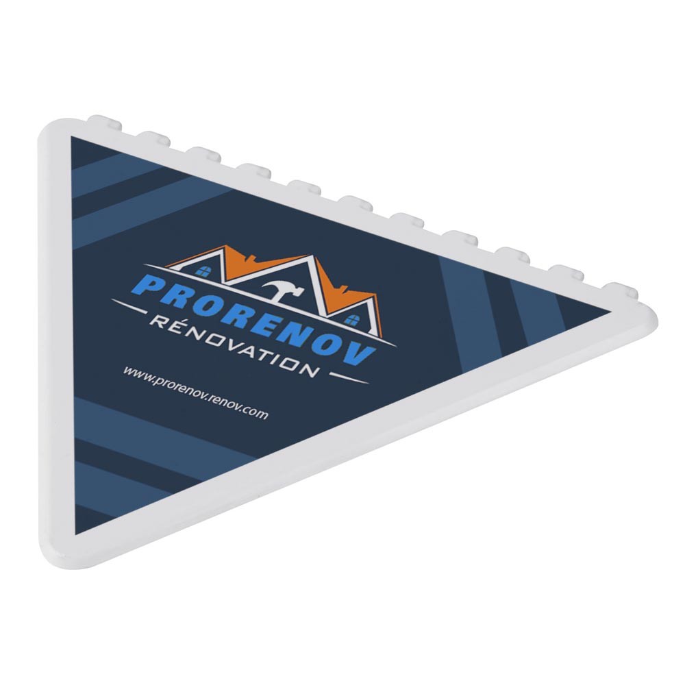 Raspador de hielo para parabrisas triangular - Luna