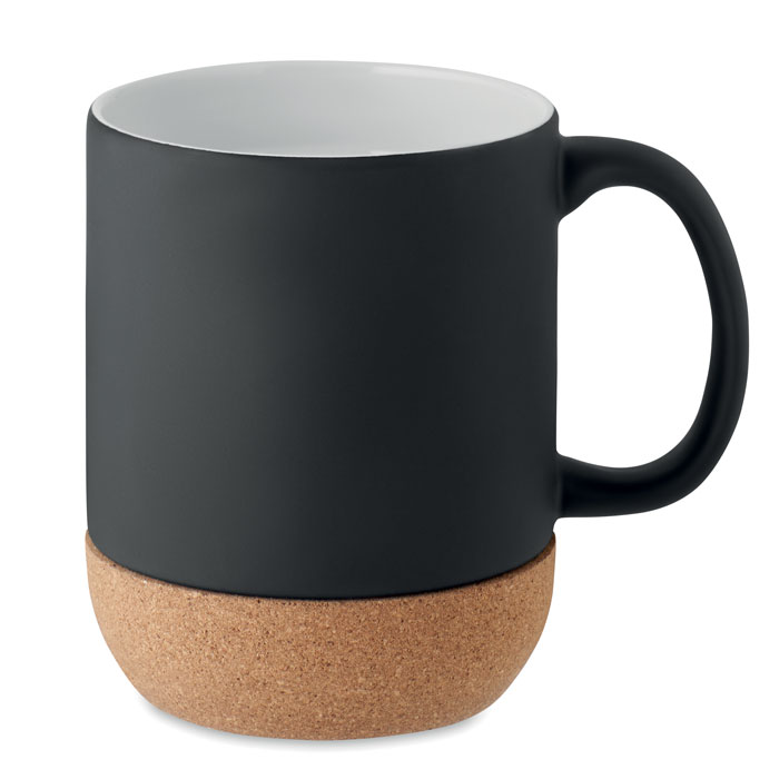 Taza de cerámica con fondo de corcho  300ml - Hambledon - Alaior