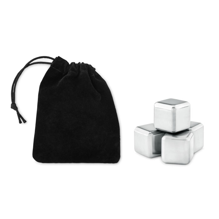 Conjunto de Cubos de Hielo de Acero Inoxidable - Alpheton - Piedratajada