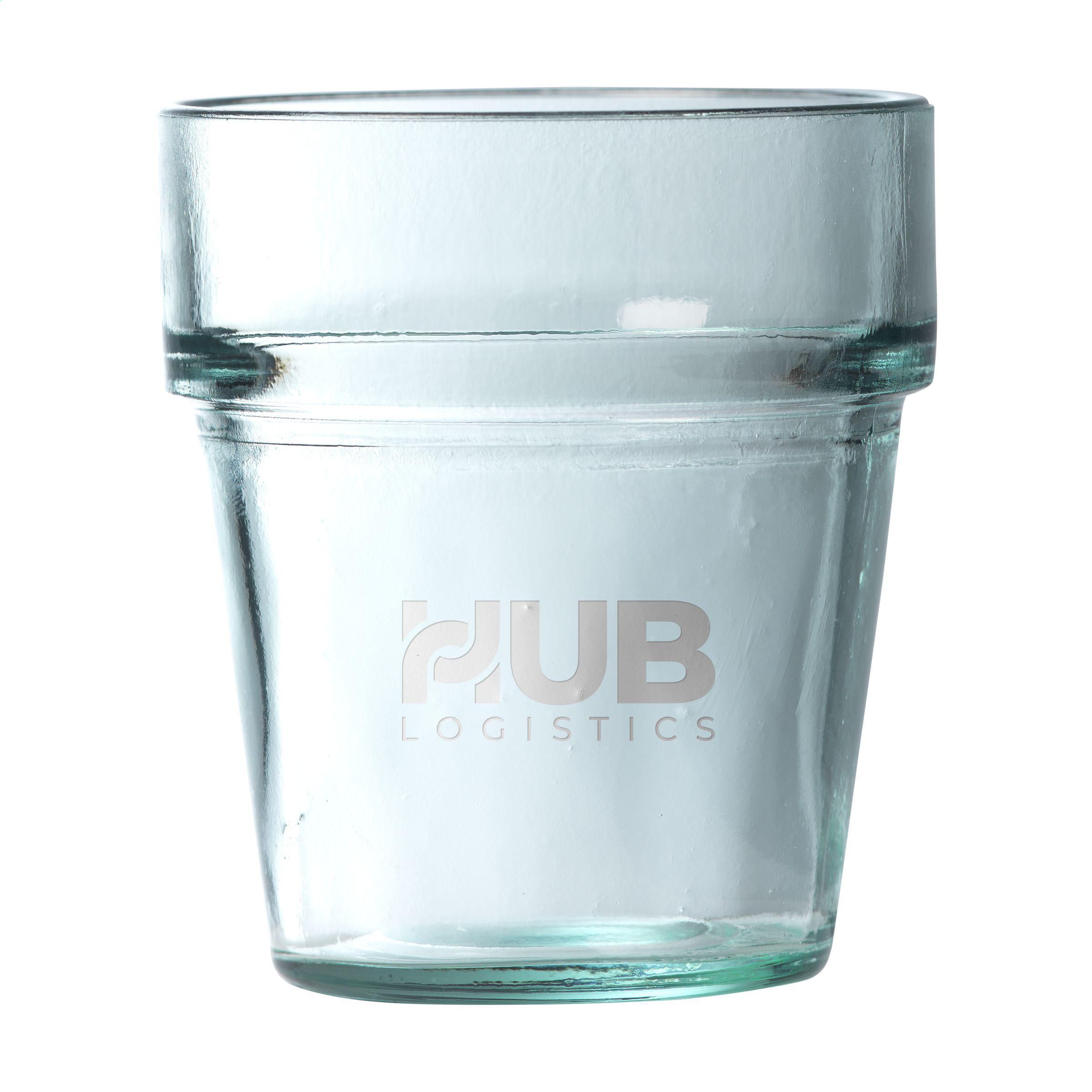 Vaso apilable reciclado Sevilla 270 ml