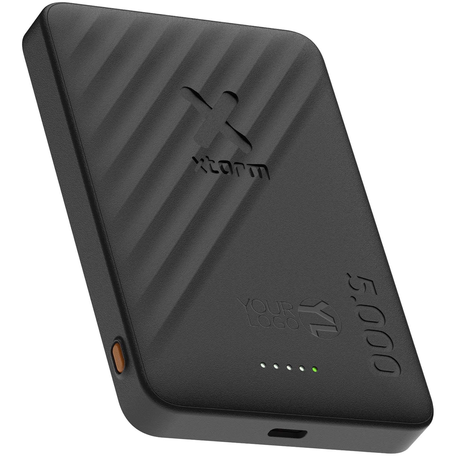 Cargador Magnético Portátil 15W 5000 mAh - Tramaced impreso con logotipo