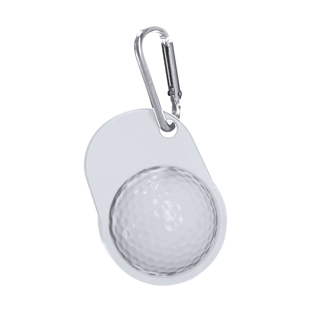 Llavero Golfista - Palmar de Troya impreso con logotipo