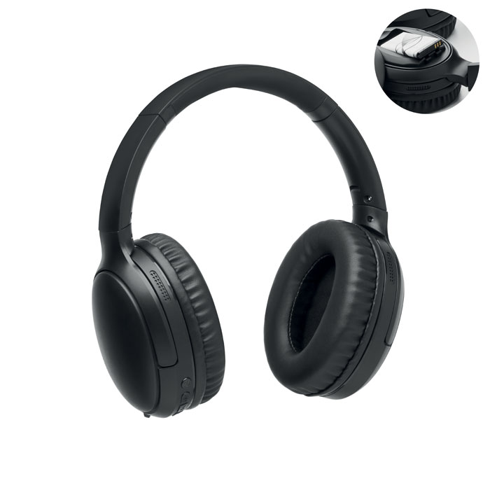 Auriculares plegables en estuche