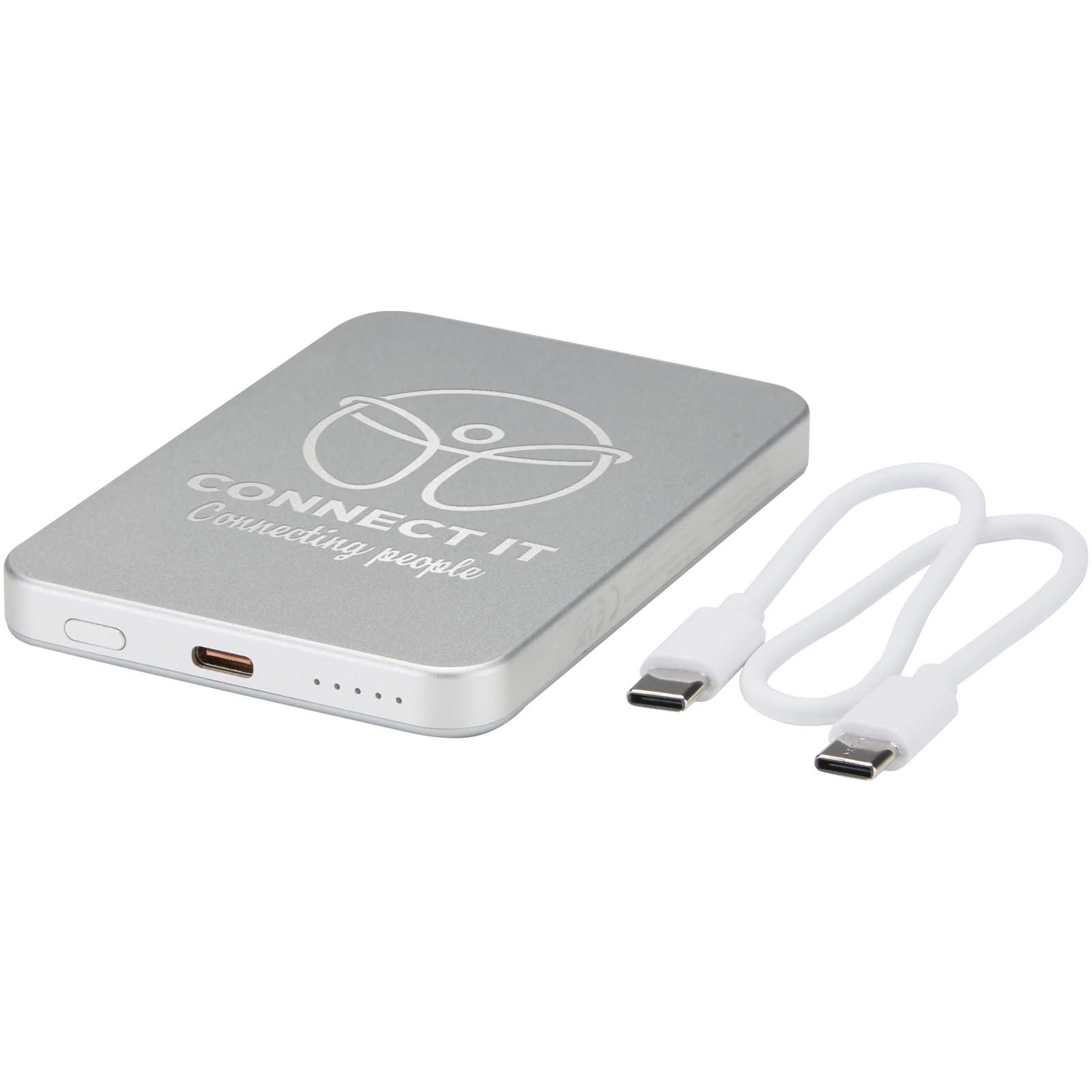 Avis powerbank de 5000 mAh RCS de aluminio reciclado con cierre magnético