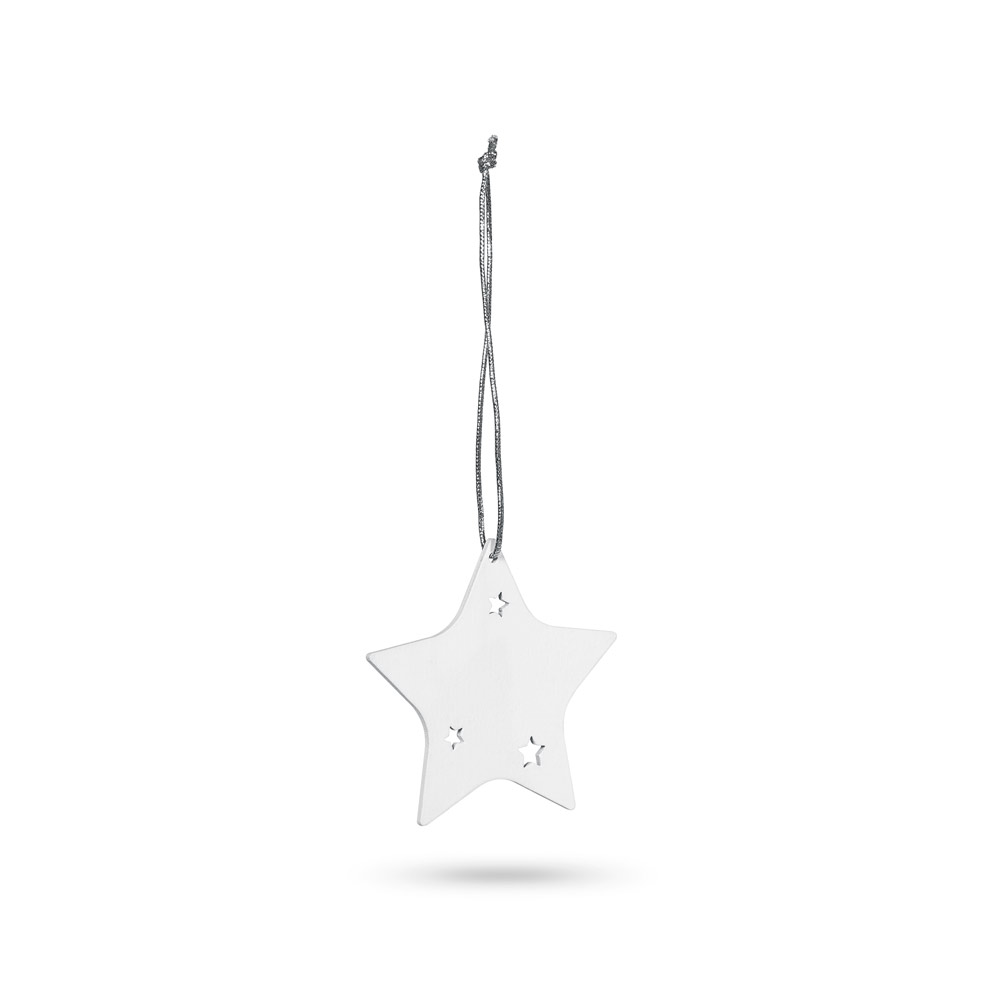 Adorno de Estrella de Madera - Haringey - Palomares del Río