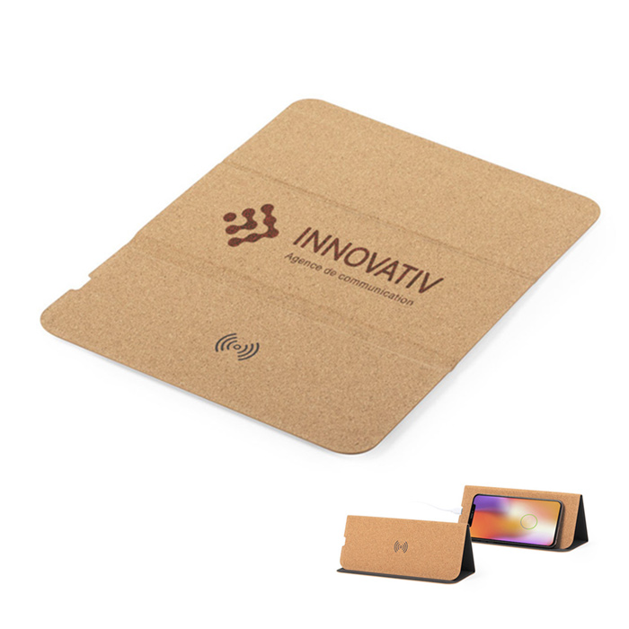 Alfombrilla de ratón con carga inalámbrica Nature Line - Villajoyosa