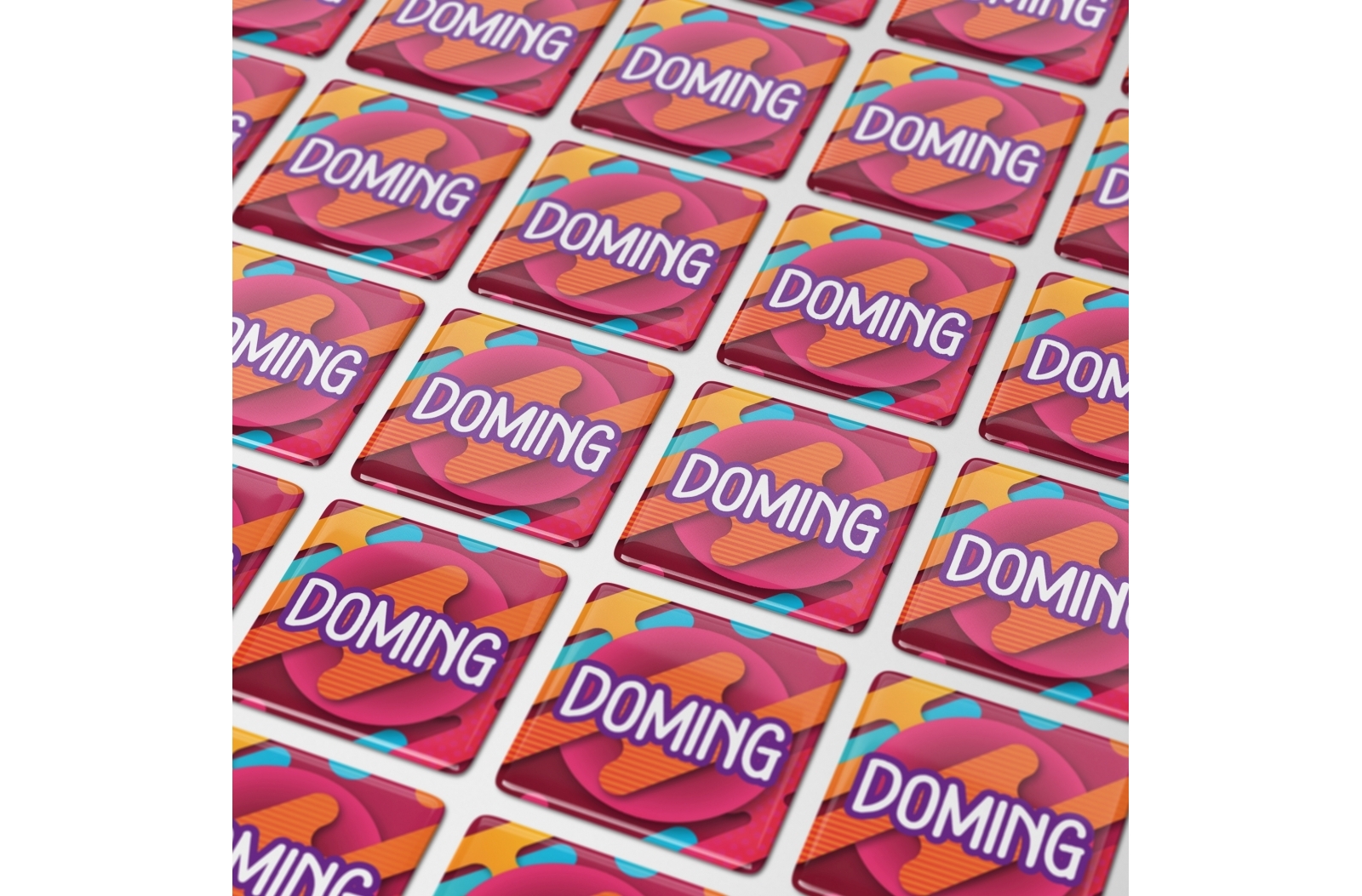 Doming Carré 10x10 mm